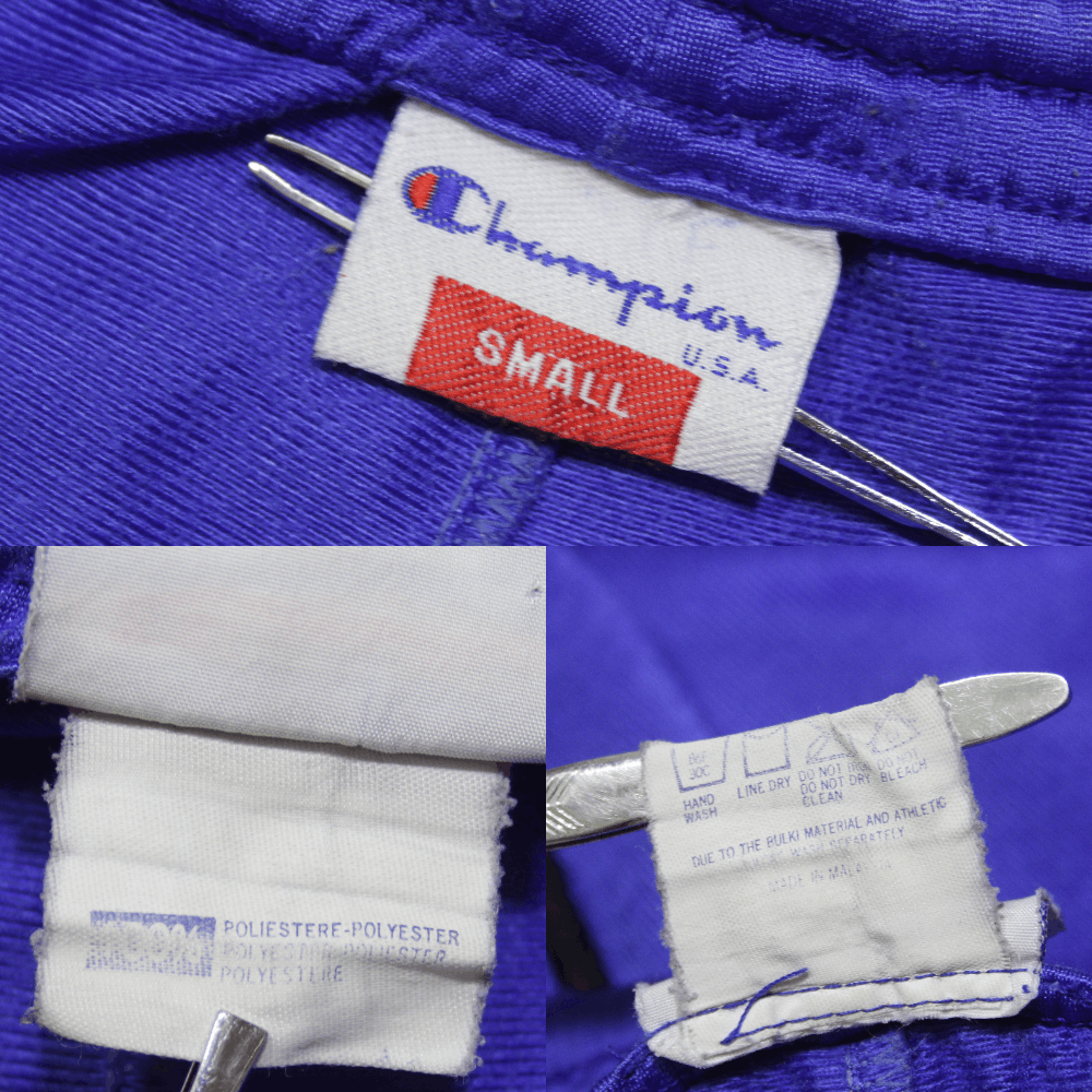 Champion 90S USA Logo Track Shorts Vintage S Size Size US 30 / EU 46 - 7 Thumbnail