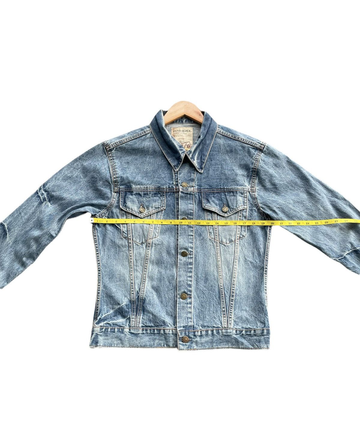 Japanese Brand Rush Hour Denim Jacket Size US M / EU 48-50 / 2 - 2 Thumbnail