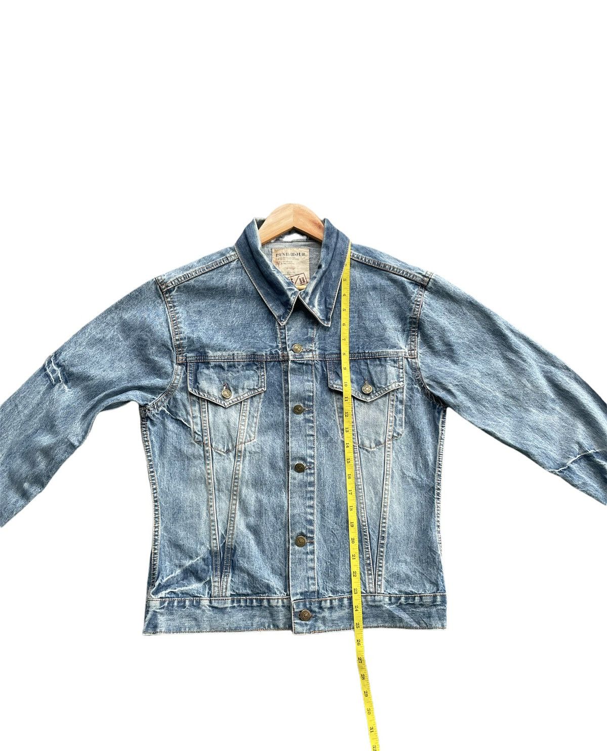 Japanese Brand Rush Hour Denim Jacket Size US M / EU 48-50 / 2 - 3 Thumbnail