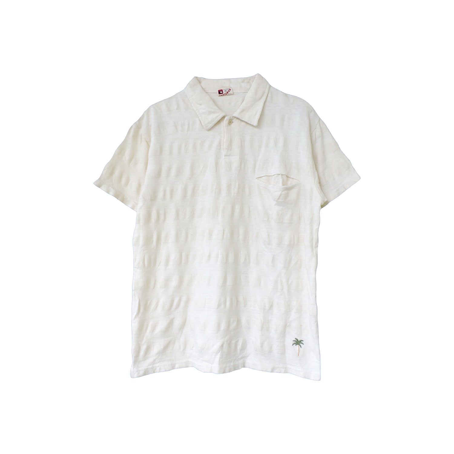 Studio D'Artisan STUDIO D'ARTISAN STRIPED PALM POLO SHIRT Size US M / EU 48-50 / 2 - 1 Thumbnail