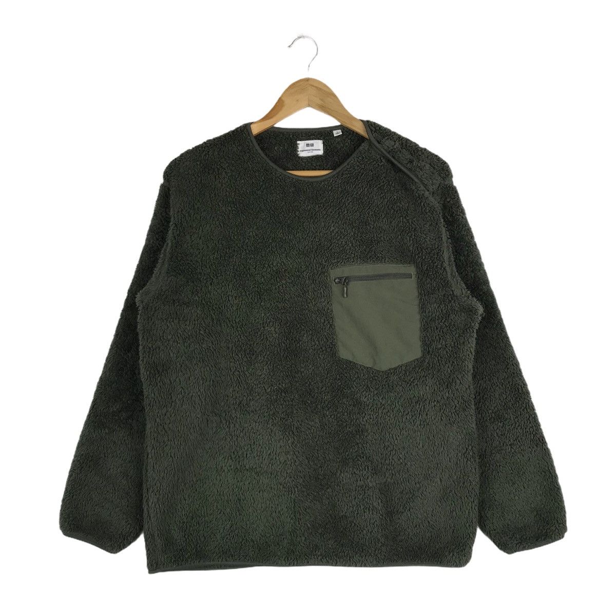 Engineered Garments × Uniqlo Engineered Garments X Uniqlo Sherpa Fleece Sweatshirt Size US L / EU 52-54 / 3 - 1 Thumbnail