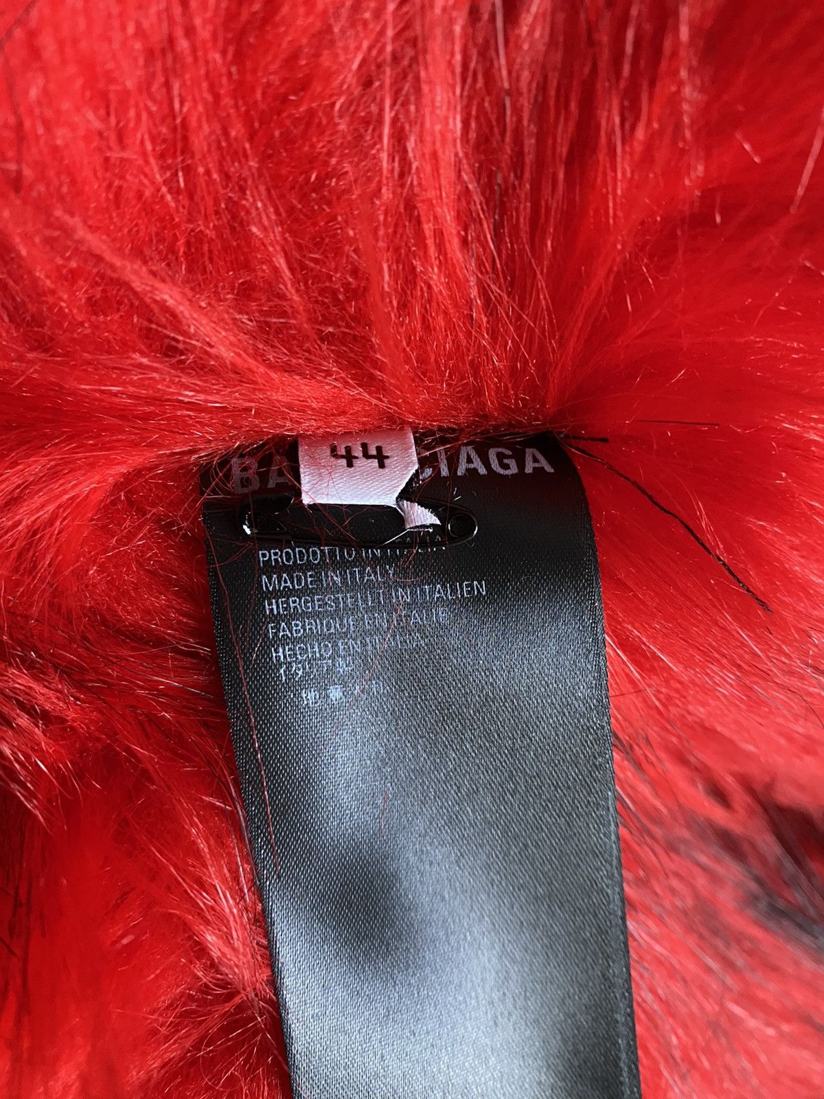 Balenciaga Balenciaga AW18 Faux Fur Oversized Denim Jacket Size US S / EU 44-46 / 1 - 9 Thumbnail