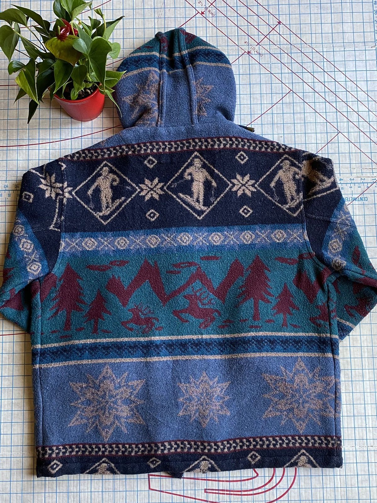 L.L. Bean × Vintage Vintage L.L. Bean Wool Jacket Winter Navajo Patter Large Size US L / EU 52-54 / 3 - 12 Thumbnail