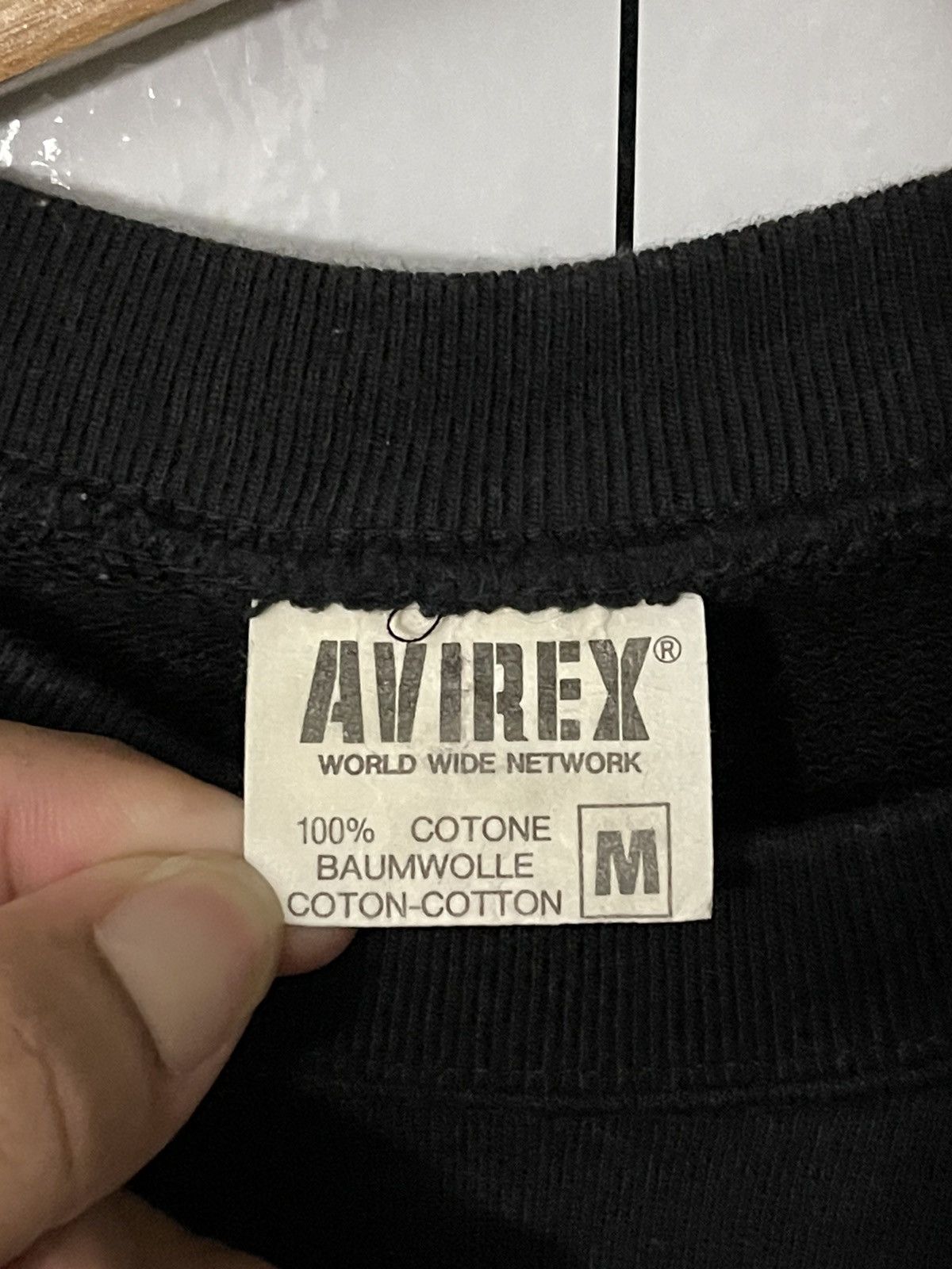 Avirex × Vintage Vintage Avirex Army Airforce Military Big Logo Sweatshirt Size US S / EU 44-46 / 1 - 6 Thumbnail