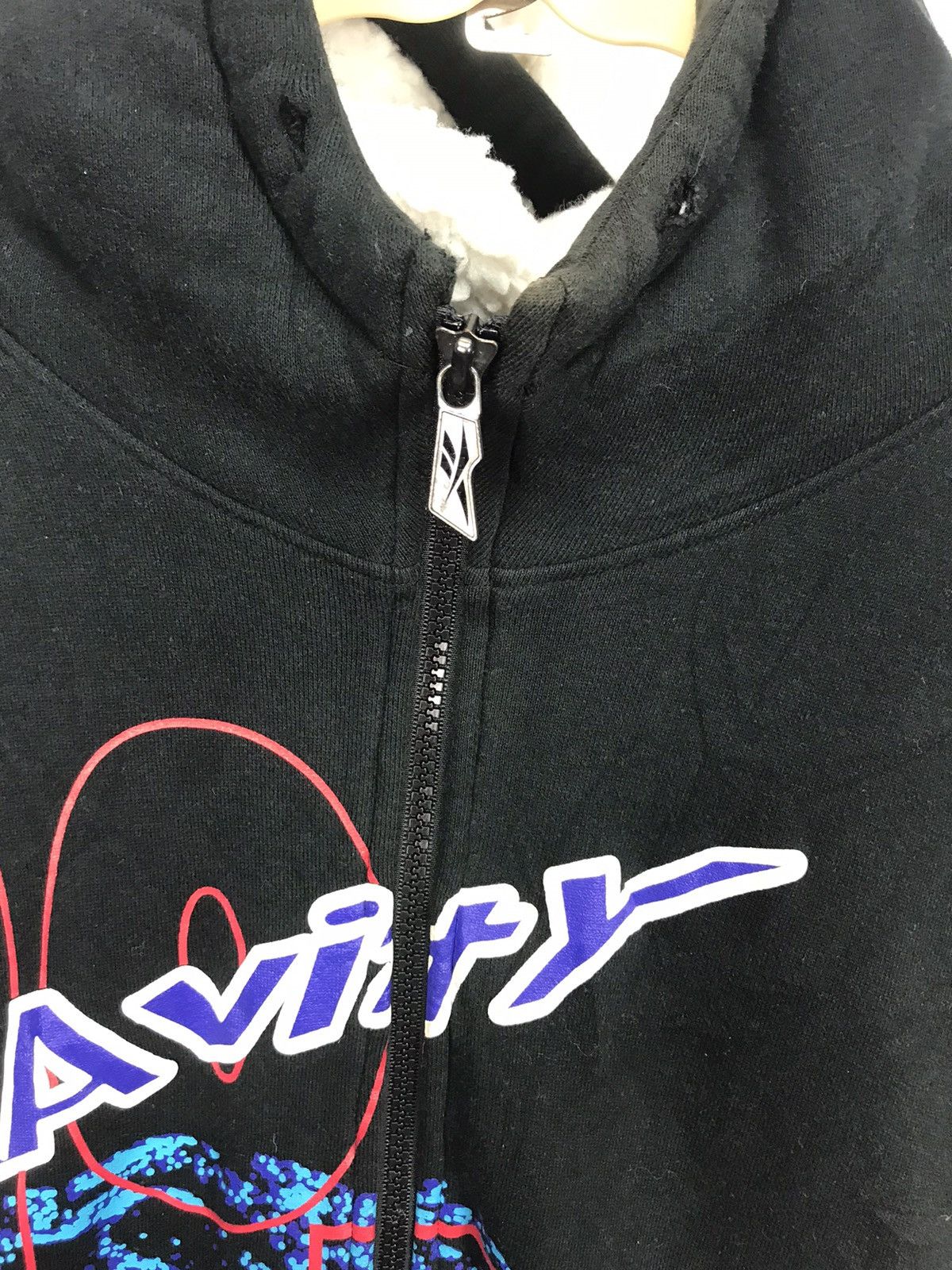 Reebok × Vintage Vintage Reebok printed zipper hoodie Size US L / EU 52-54 / 3 - 6 Thumbnail