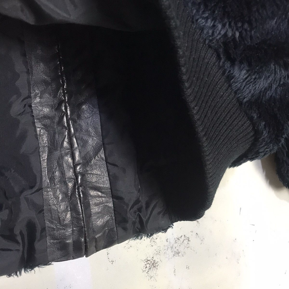 Japanese Brand Vintage faux fur bomber jacket Size US L / EU 52-54 / 3 - 6 Thumbnail