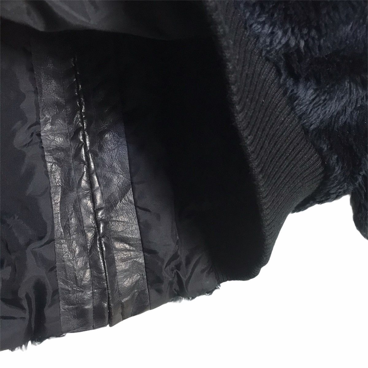 Japanese Brand Vintage faux fur bomber jacket Size US L / EU 52-54 / 3 - 4 Thumbnail