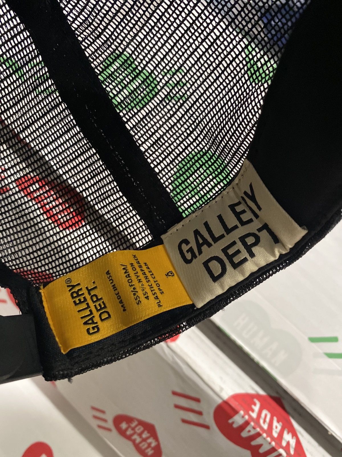 Gallery Dept. Gallery Dept Logo Trucker Hat Size ONE SIZE - 2 Thumbnail