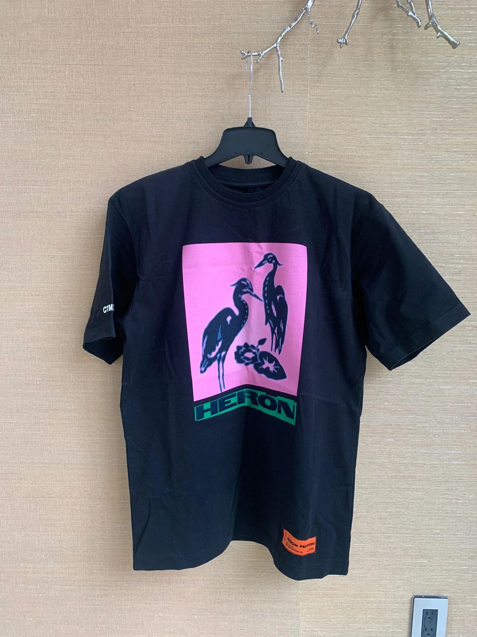 Heron Preston Logo Tee, SS in Black Size US S / EU 44-46 / 1 - 2 Thumbnail