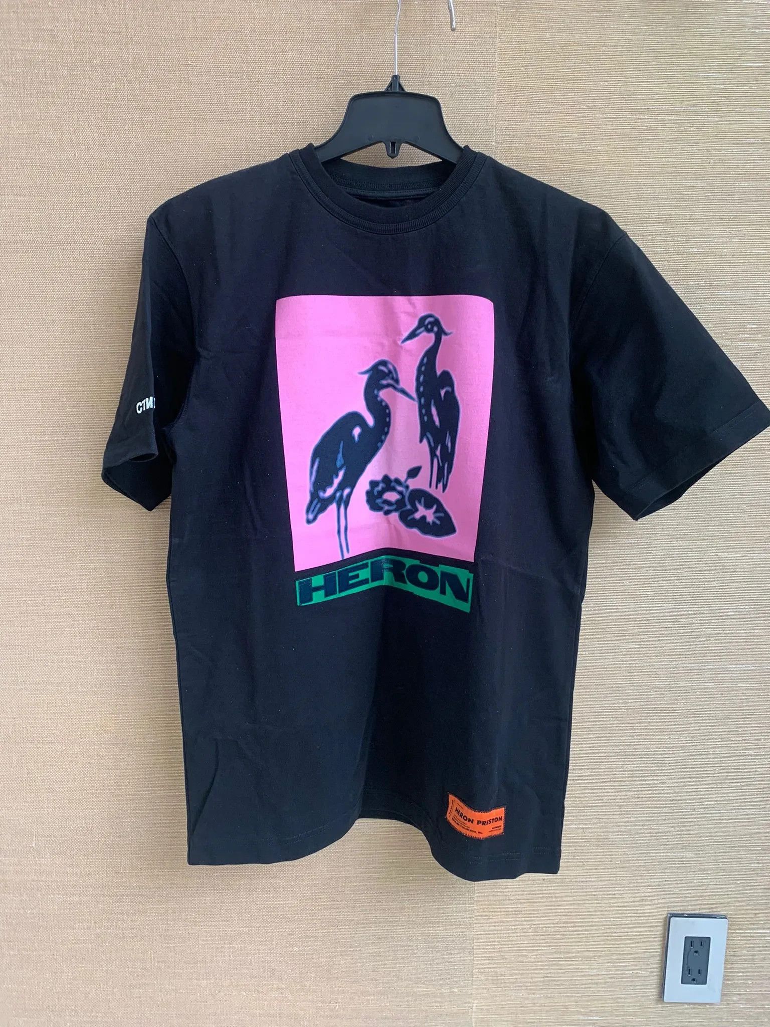 Heron Preston Logo Tee, SS in Black Size US S / EU 44-46 / 1 - 1 Thumbnail
