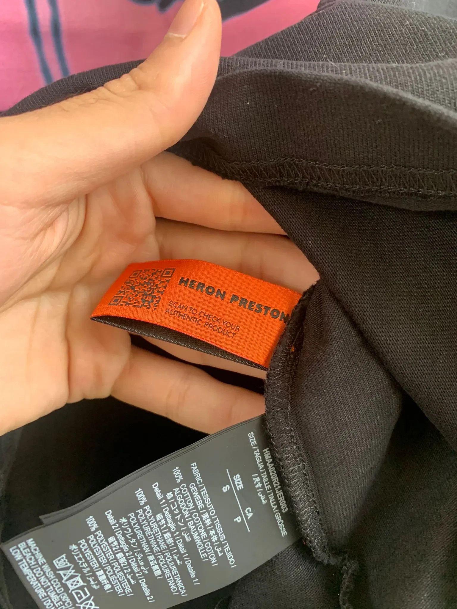 Heron Preston Logo Tee, SS in Black Size US S / EU 44-46 / 1 - 8 Thumbnail