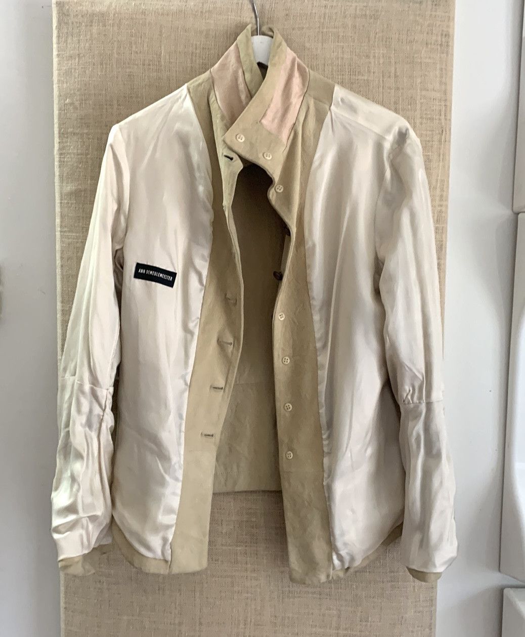 Ann Demeulemeester Ann Demeulemeester suede military tunic Size US S / EU 44-46 / 1 - 7 Thumbnail