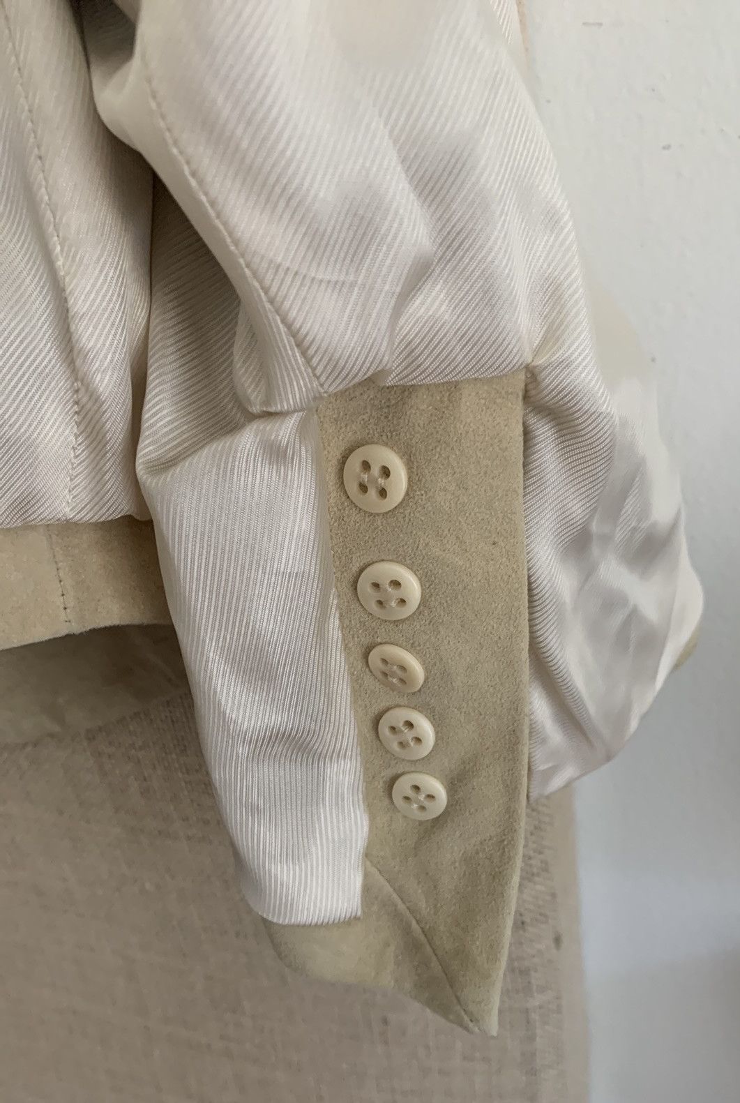 Ann Demeulemeester Ann Demeulemeester suede military tunic Size US S / EU 44-46 / 1 - 10 Thumbnail