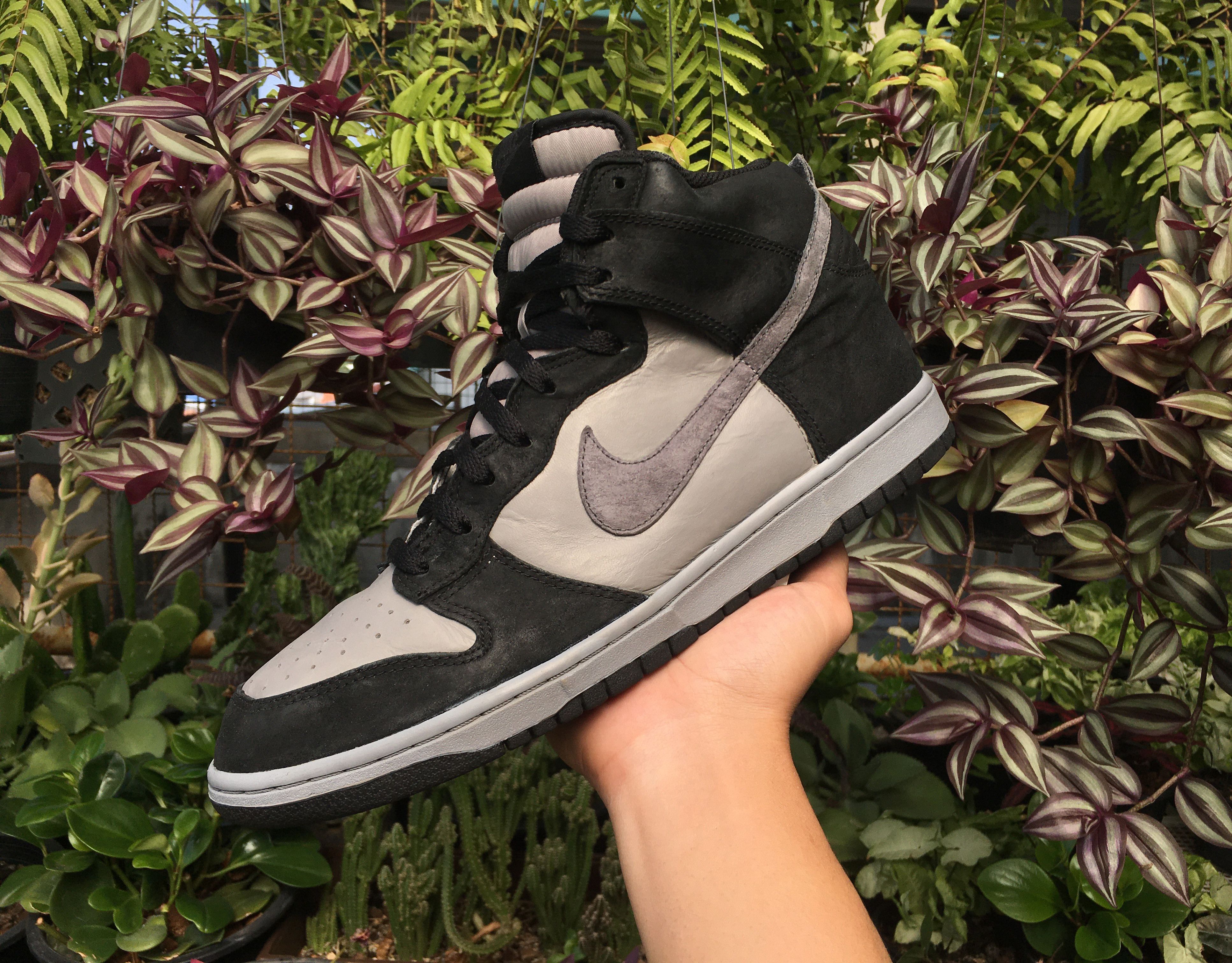 Nike 🔥 Nike Dunk High Black Anthracite Medium Grey Size US 11 / EU 44 - 12 Thumbnail