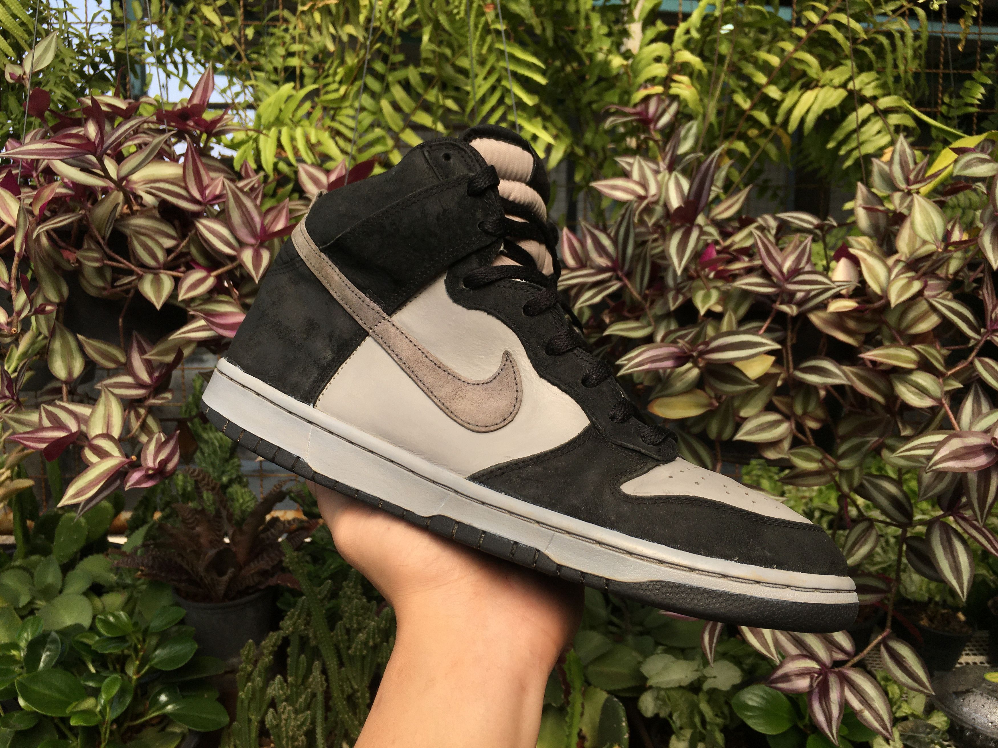 Nike 🔥 Nike Dunk High Black Anthracite Medium Grey Size US 11 / EU 44 - 13 Thumbnail