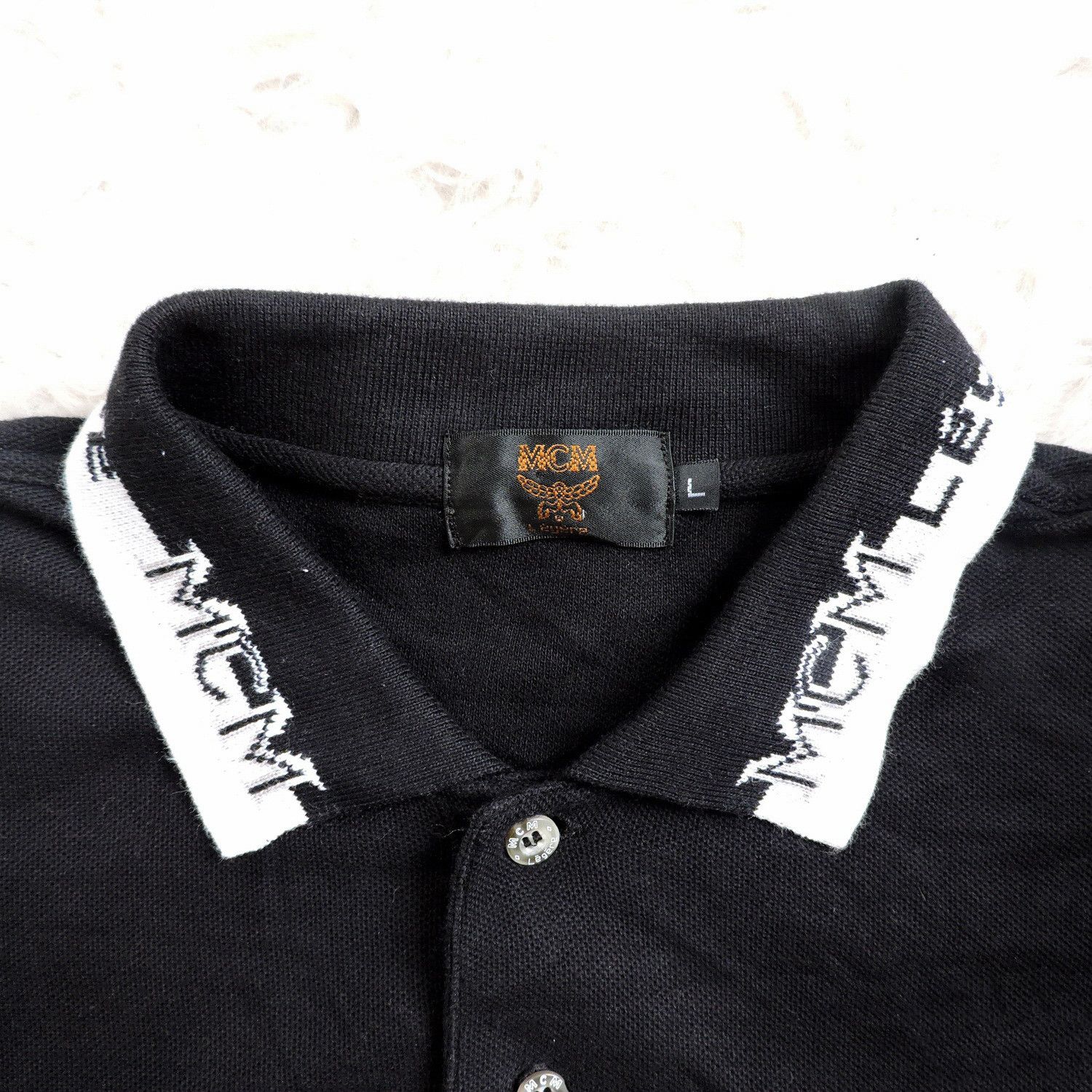 MCM MODERN CREATION MÜNCHEN SMALL LOGO POLO SHIRT Size US L / EU 52-54 / 3 - 2 Thumbnail