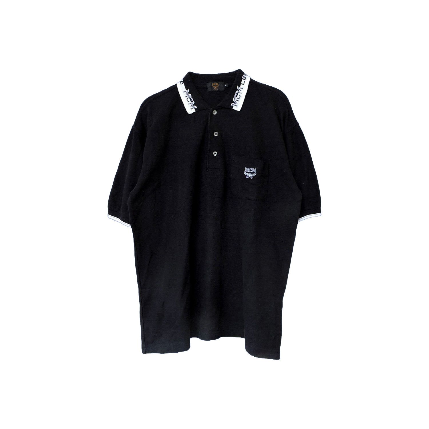 MCM MODERN CREATION MÜNCHEN SMALL LOGO POLO SHIRT Size US L / EU 52-54 / 3 - 1 Thumbnail