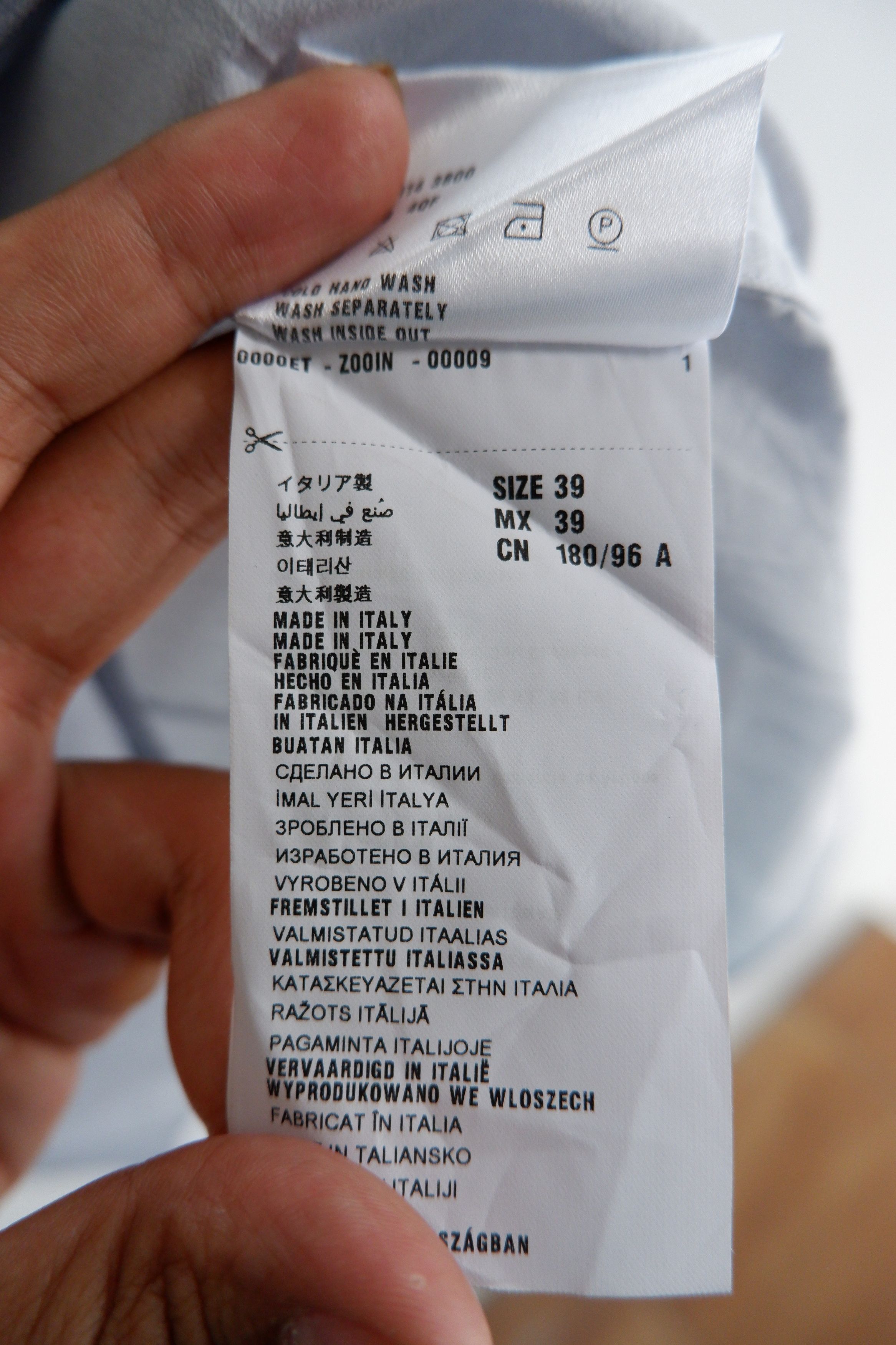 Prada 2014 PRADA Dress Shirt Size US M / EU 48-50 / 2 - 8 Thumbnail