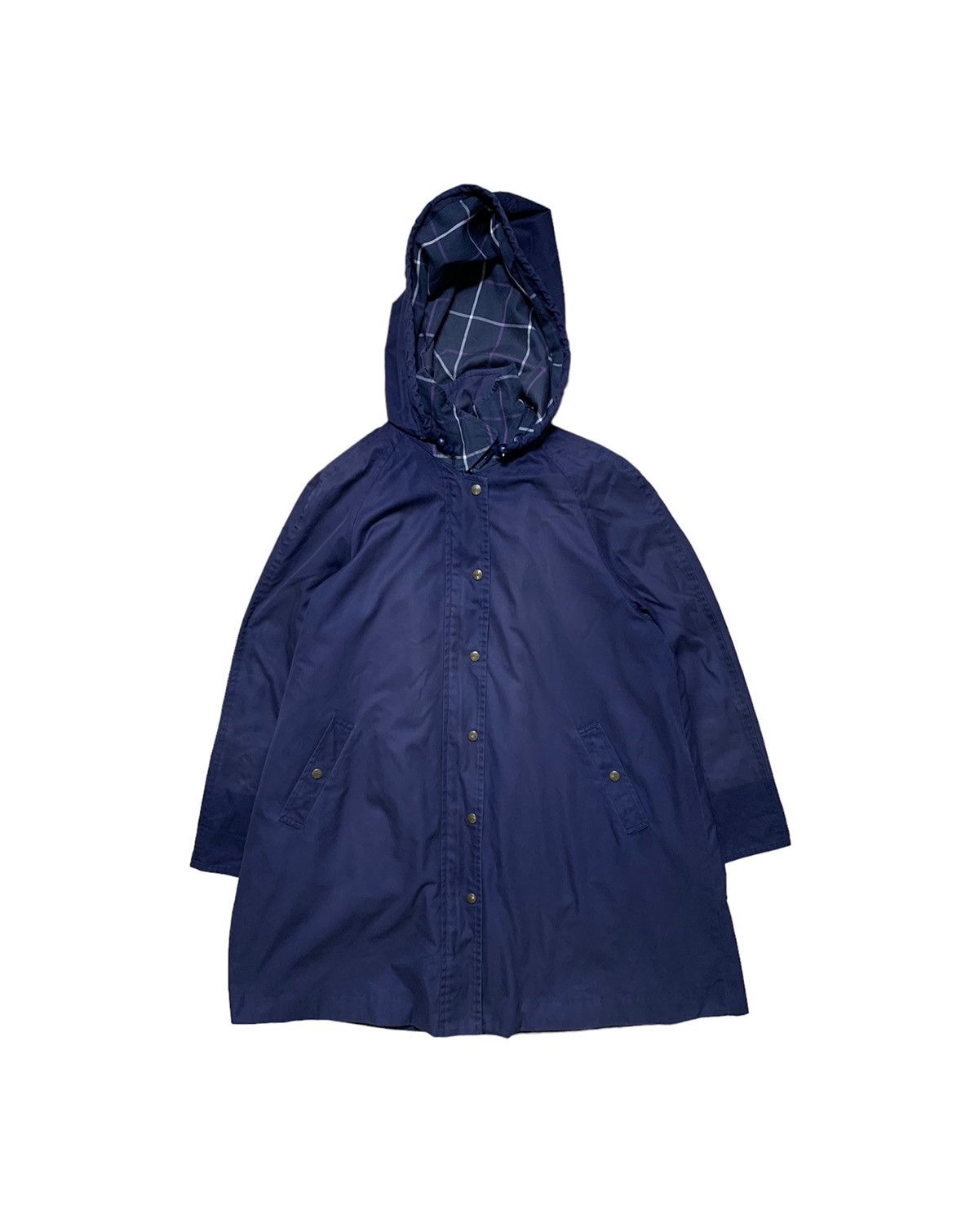Burberry × Vintage Rare Burberrys London Long Jacket Hooded Size US L / EU 52-54 / 3 - 2 Thumbnail