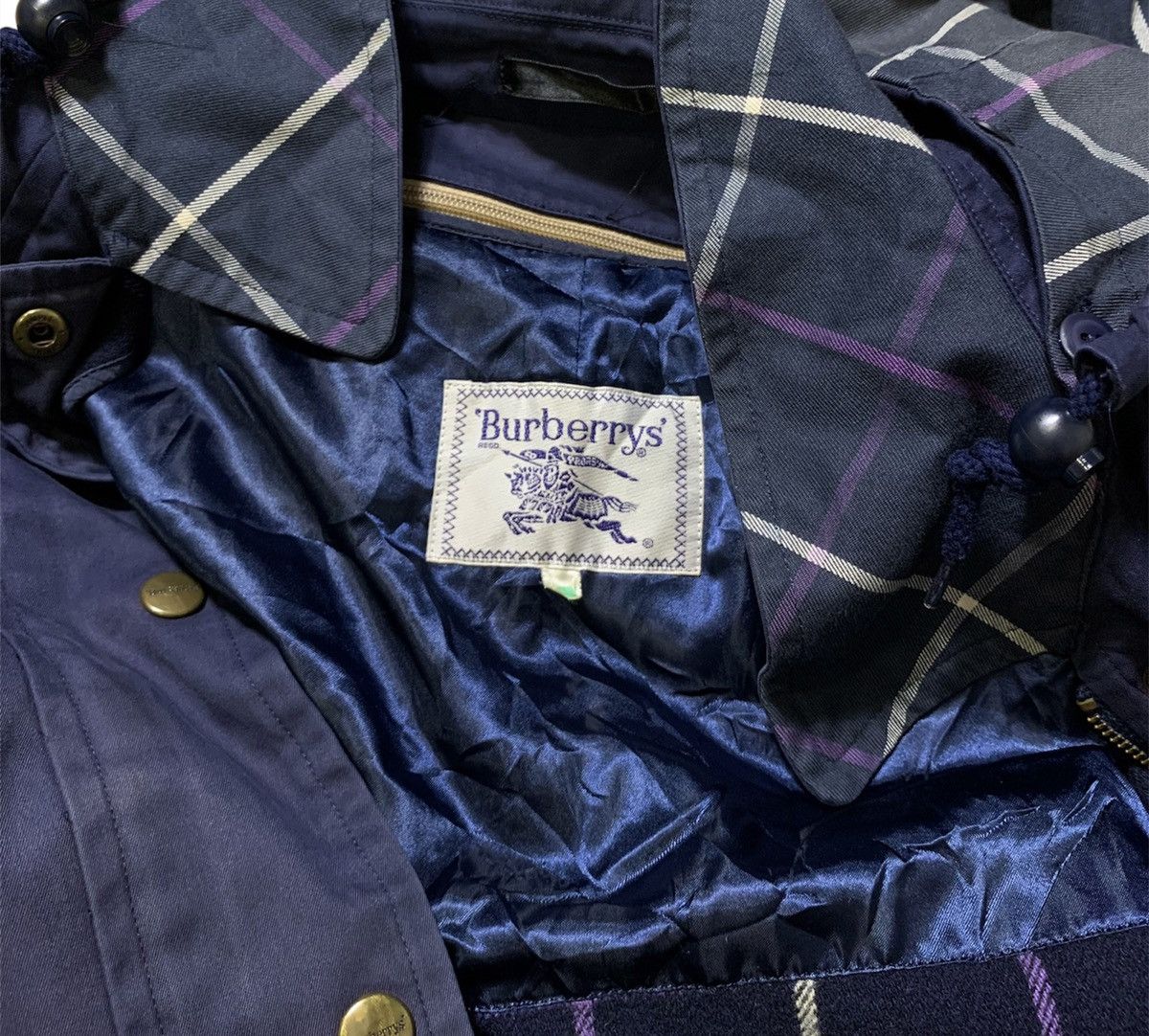 Burberry × Vintage Rare Burberrys London Long Jacket Hooded Size US L / EU 52-54 / 3 - 6 Thumbnail