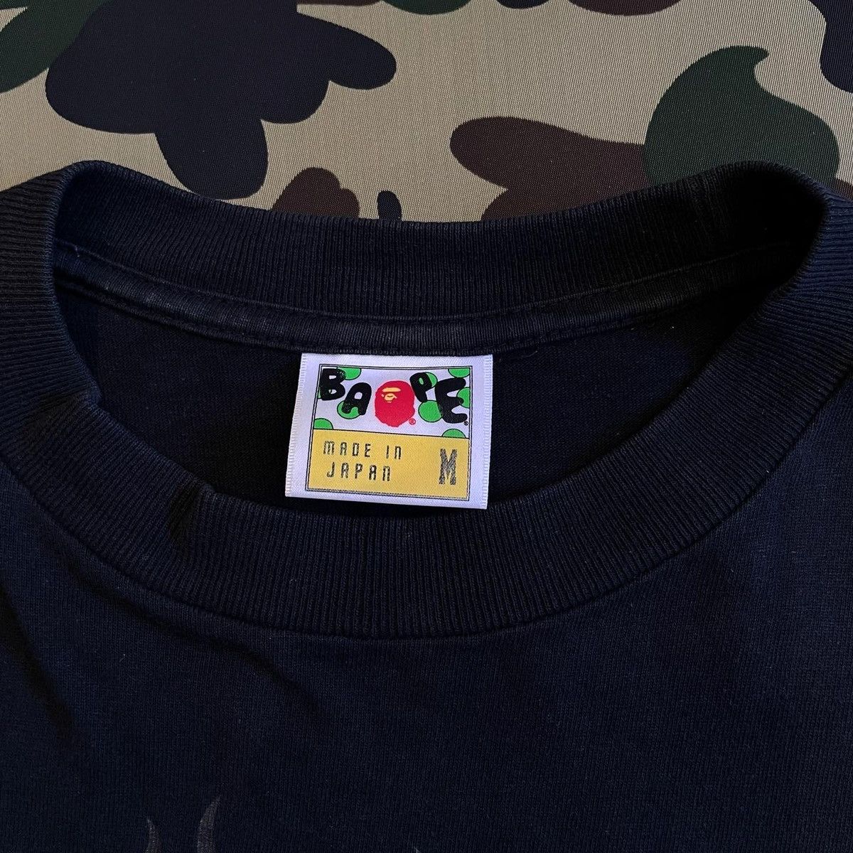 Bape BAPE GENERAL FLAME TEE Size US M / EU 48-50 / 2 - 4 Thumbnail