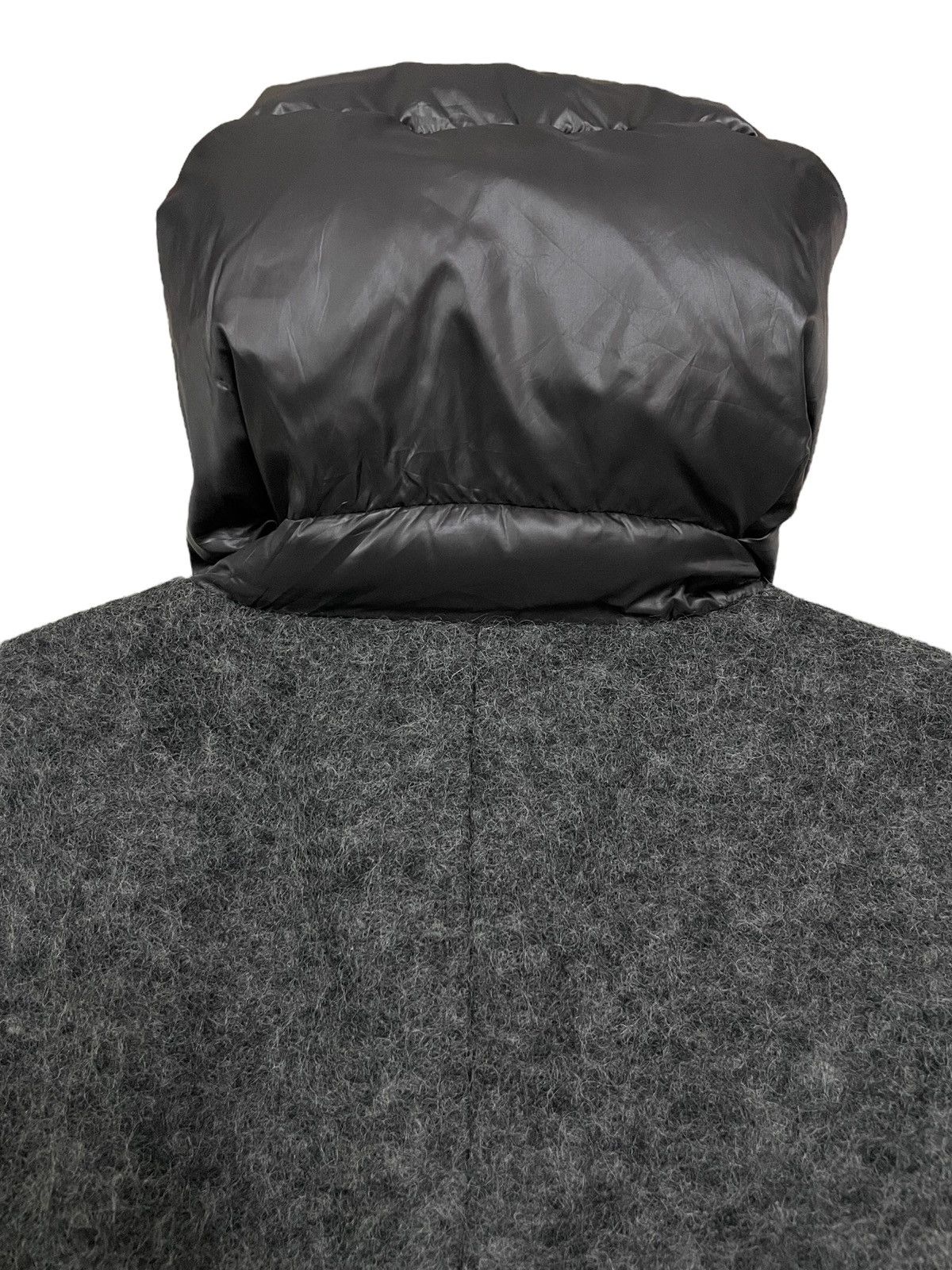 Otto Japanese Streetstyle Padded Hood Puffer Hybrids Wool Coat Size M / US 6-8 / IT 42-44 - 15 Thumbnail