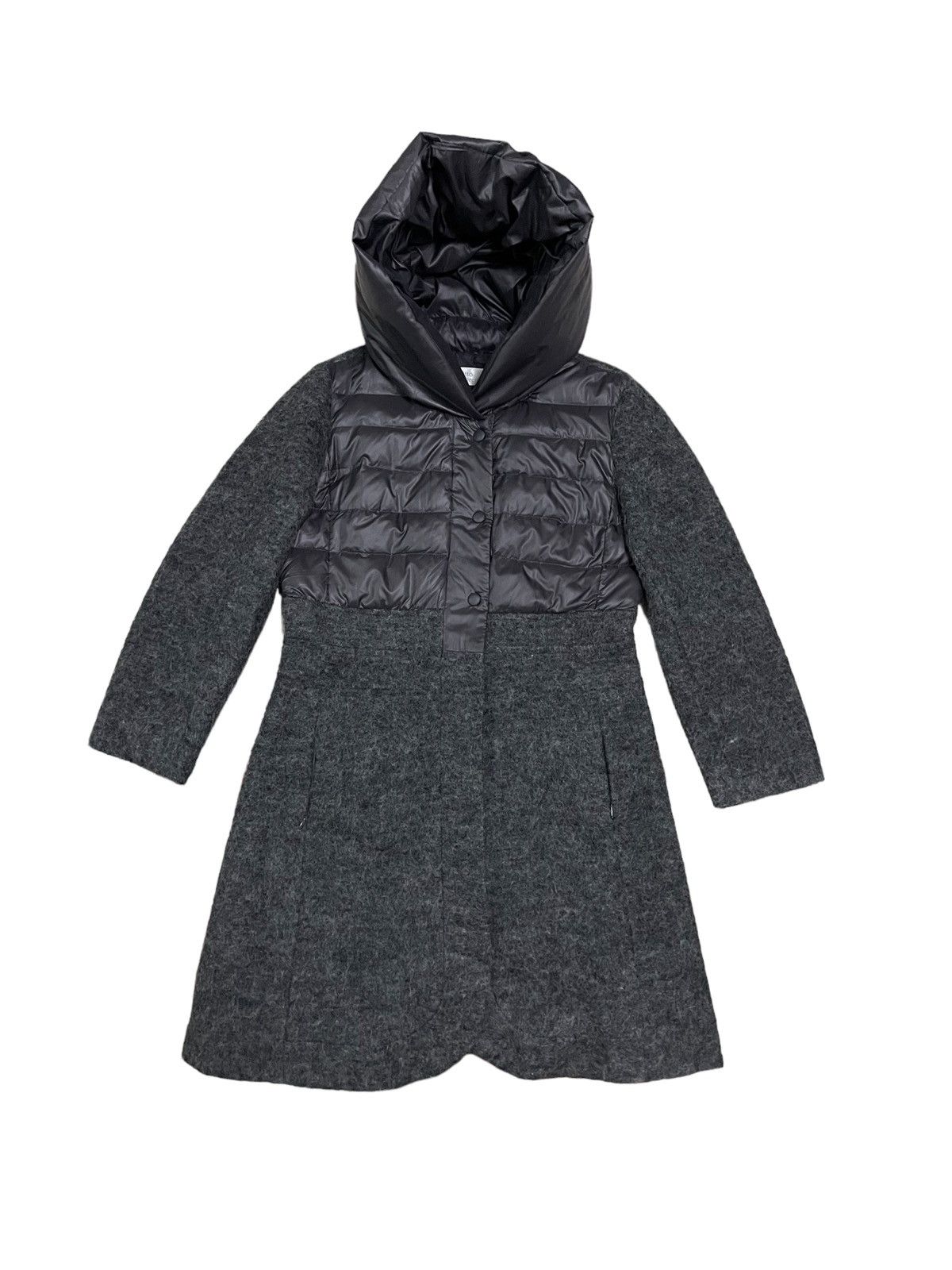 Otto Japanese Streetstyle Padded Hood Puffer Hybrids Wool Coat Size M / US 6-8 / IT 42-44 - 8 Thumbnail
