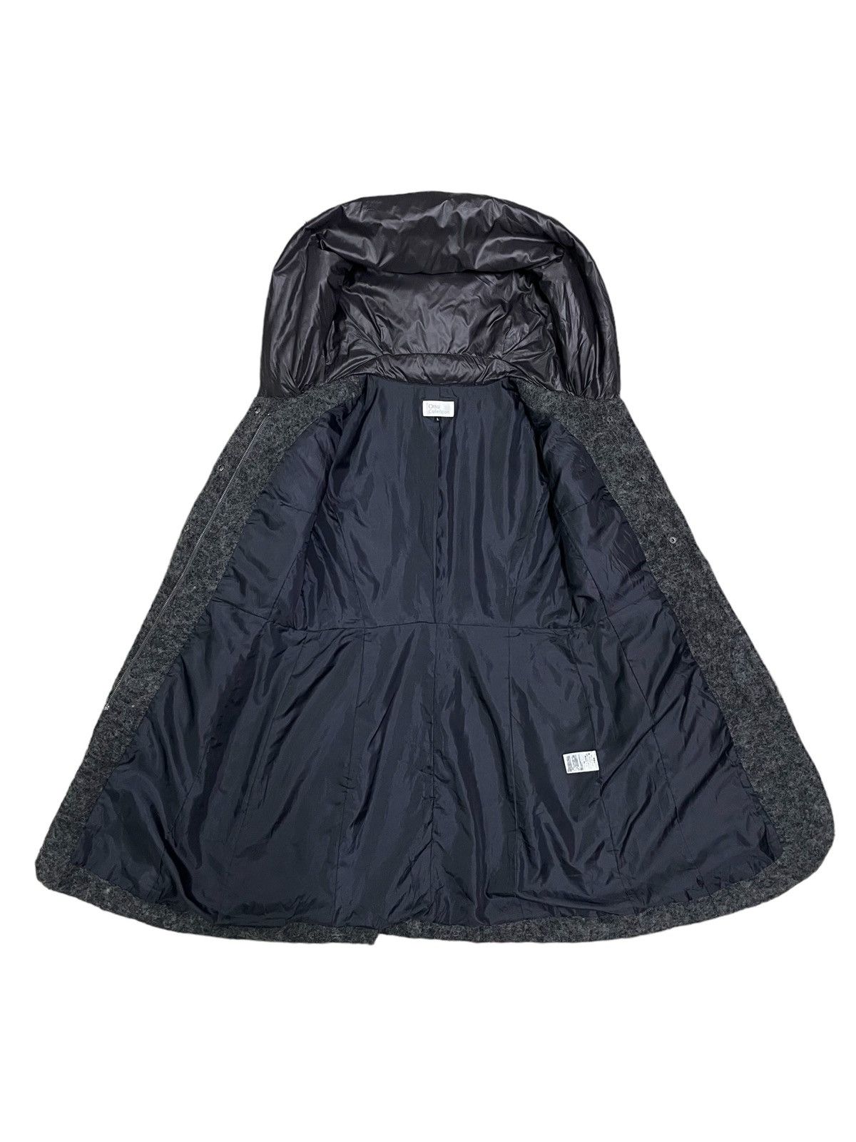 Otto Japanese Streetstyle Padded Hood Puffer Hybrids Wool Coat Size M / US 6-8 / IT 42-44 - 13 Thumbnail