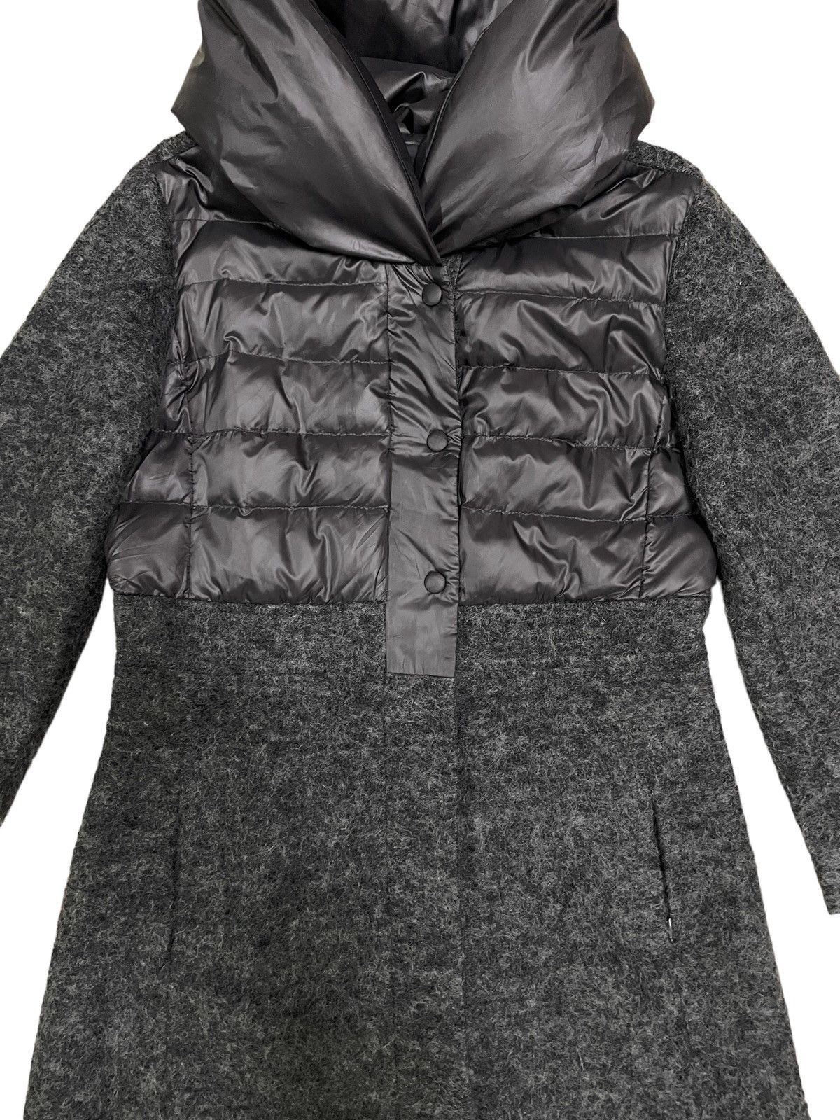 Otto Japanese Streetstyle Padded Hood Puffer Hybrids Wool Coat Size M / US 6-8 / IT 42-44 - 7 Thumbnail