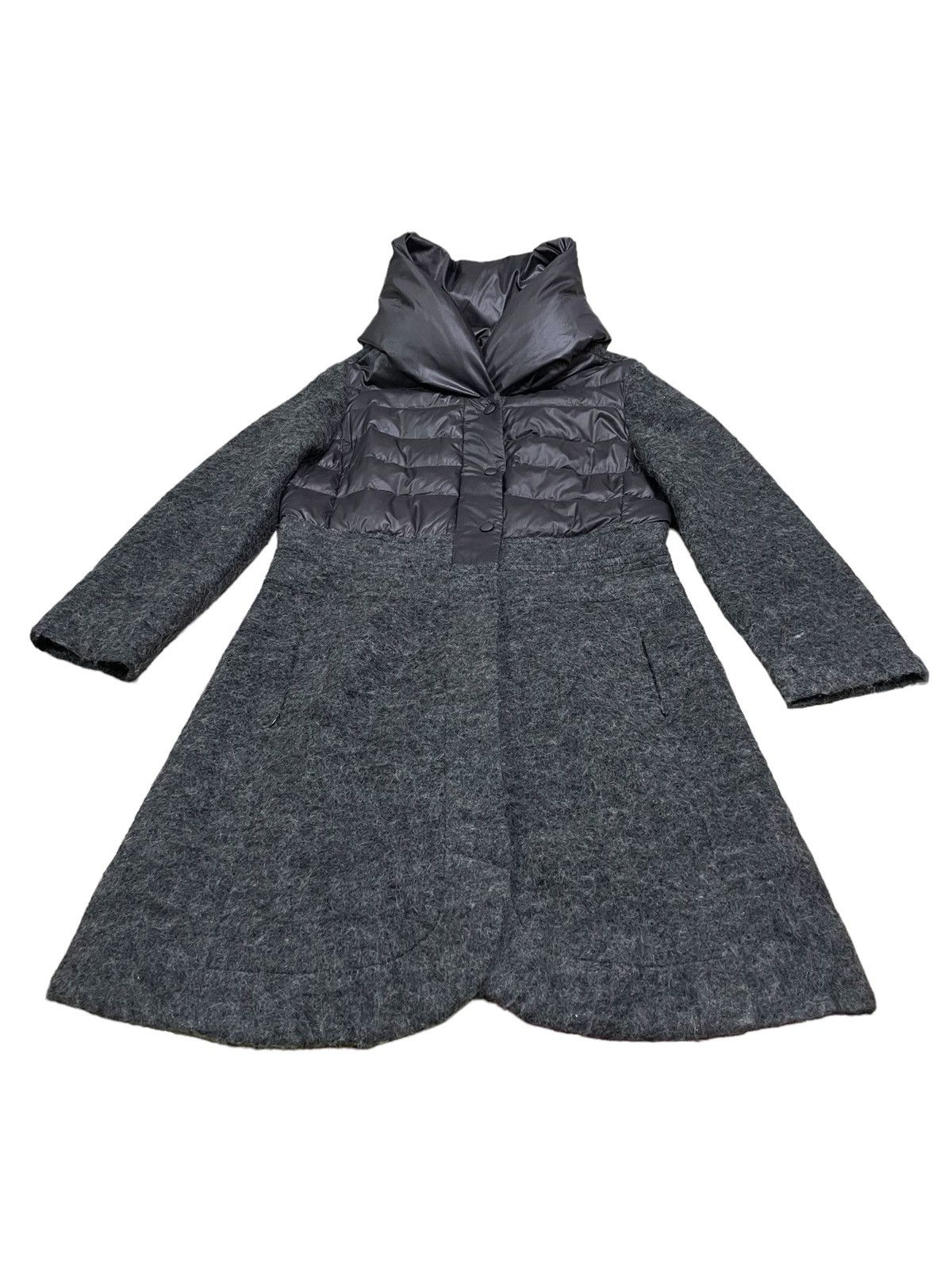 Otto Japanese Streetstyle Padded Hood Puffer Hybrids Wool Coat Size M / US 6-8 / IT 42-44 - 12 Thumbnail