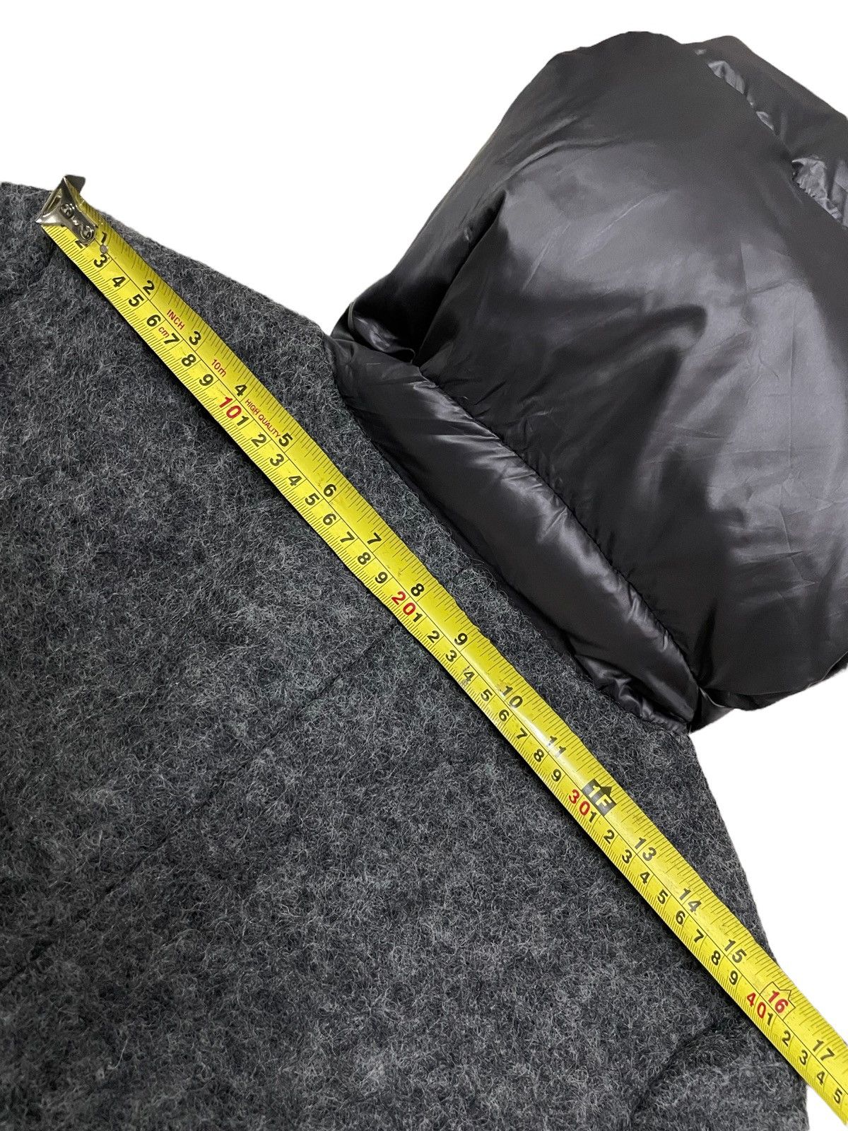 Otto Japanese Streetstyle Padded Hood Puffer Hybrids Wool Coat Size M / US 6-8 / IT 42-44 - 24 Thumbnail