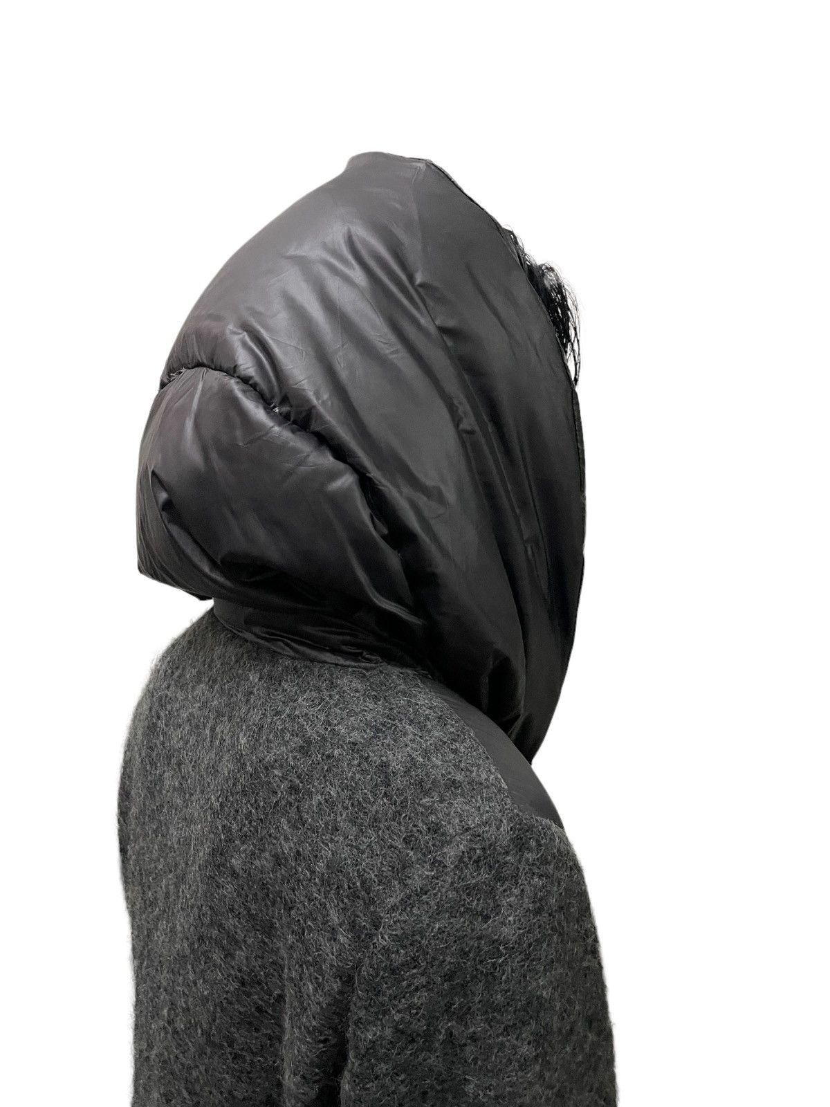Otto Japanese Streetstyle Padded Hood Puffer Hybrids Wool Coat Size M / US 6-8 / IT 42-44 - 10 Thumbnail