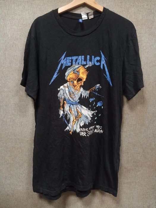 T shirt metallica store h&m