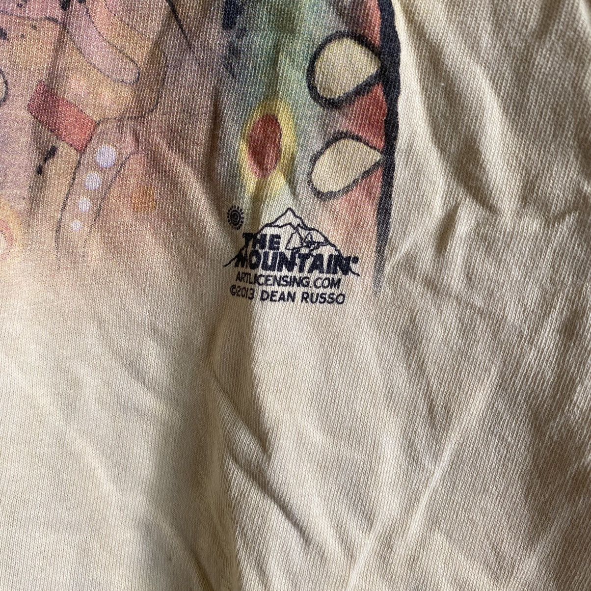The Mountain The Mountain Pug Graphic Faded Yellow T-Shirt Size US S / EU 44-46 / 1 - 3 Thumbnail