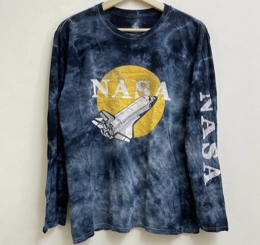 Other NASA Tie-Dye Long Sleeve Shirt | Space Graphic Tee Size US M / EU 48-50 / 2 - 2 Thumbnail