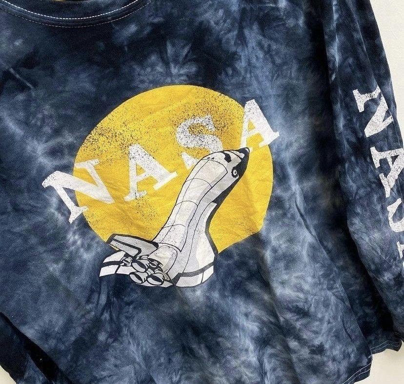 Other NASA Tie-Dye Long Sleeve Shirt | Space Graphic Tee Size US M / EU 48-50 / 2 - 5 Thumbnail