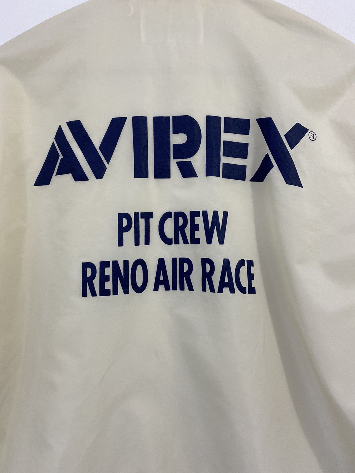 Avirex Vintage Avirex Windbreaker Jacket Pit Crew Reno Air Race Size US L / EU 52-54 / 3 - 3 Thumbnail