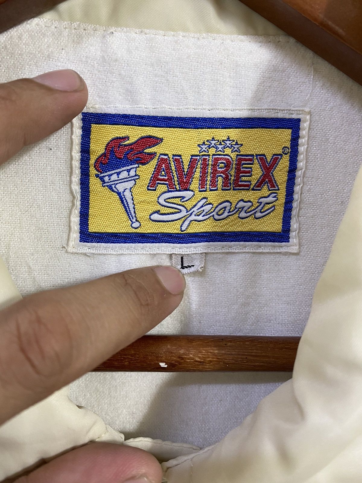 Avirex Vintage Avirex Windbreaker Jacket Pit Crew Reno Air Race Size US L / EU 52-54 / 3 - 5 Thumbnail