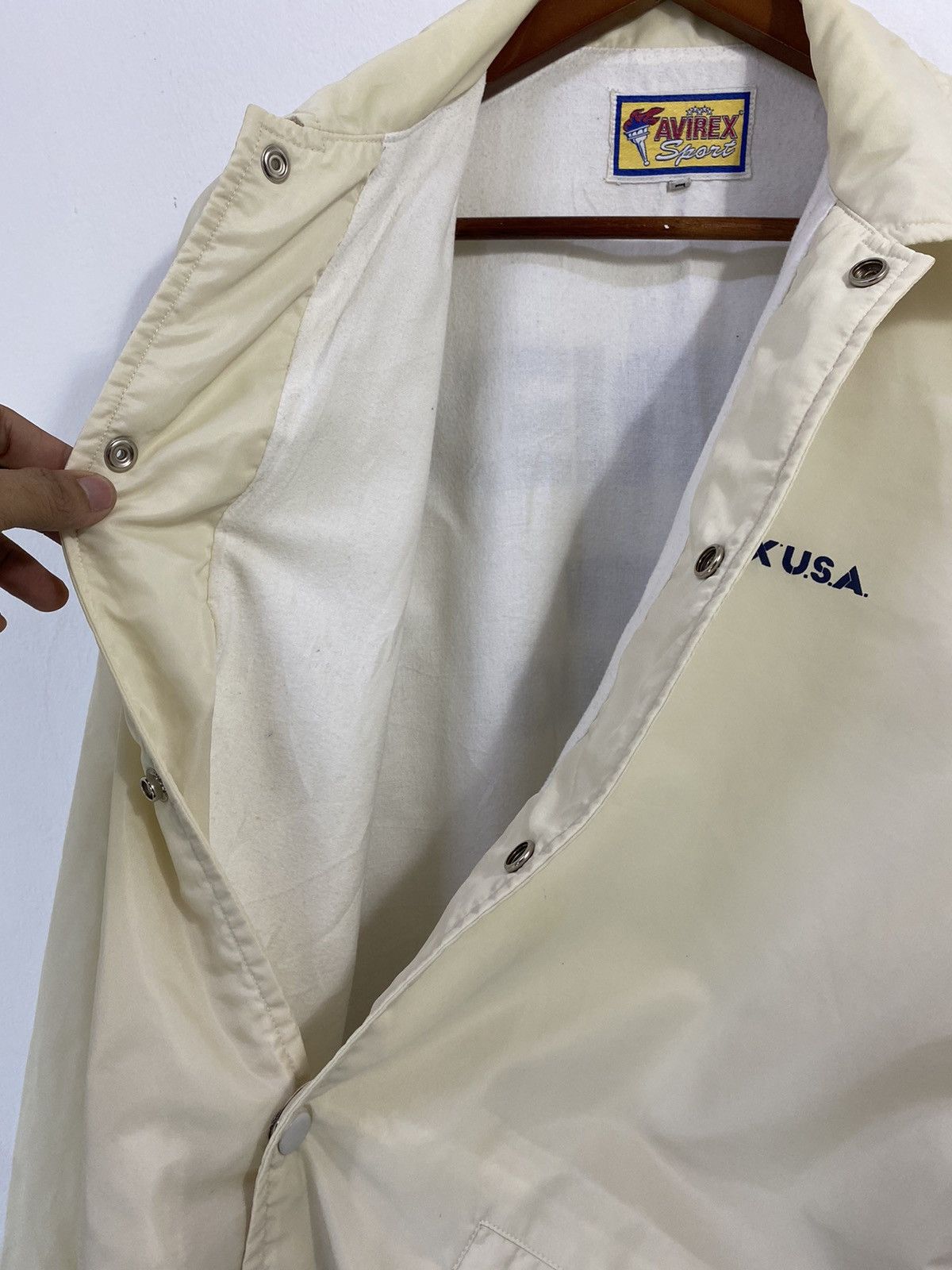 Avirex Vintage Avirex Windbreaker Jacket Pit Crew Reno Air Race Size US L / EU 52-54 / 3 - 7 Thumbnail