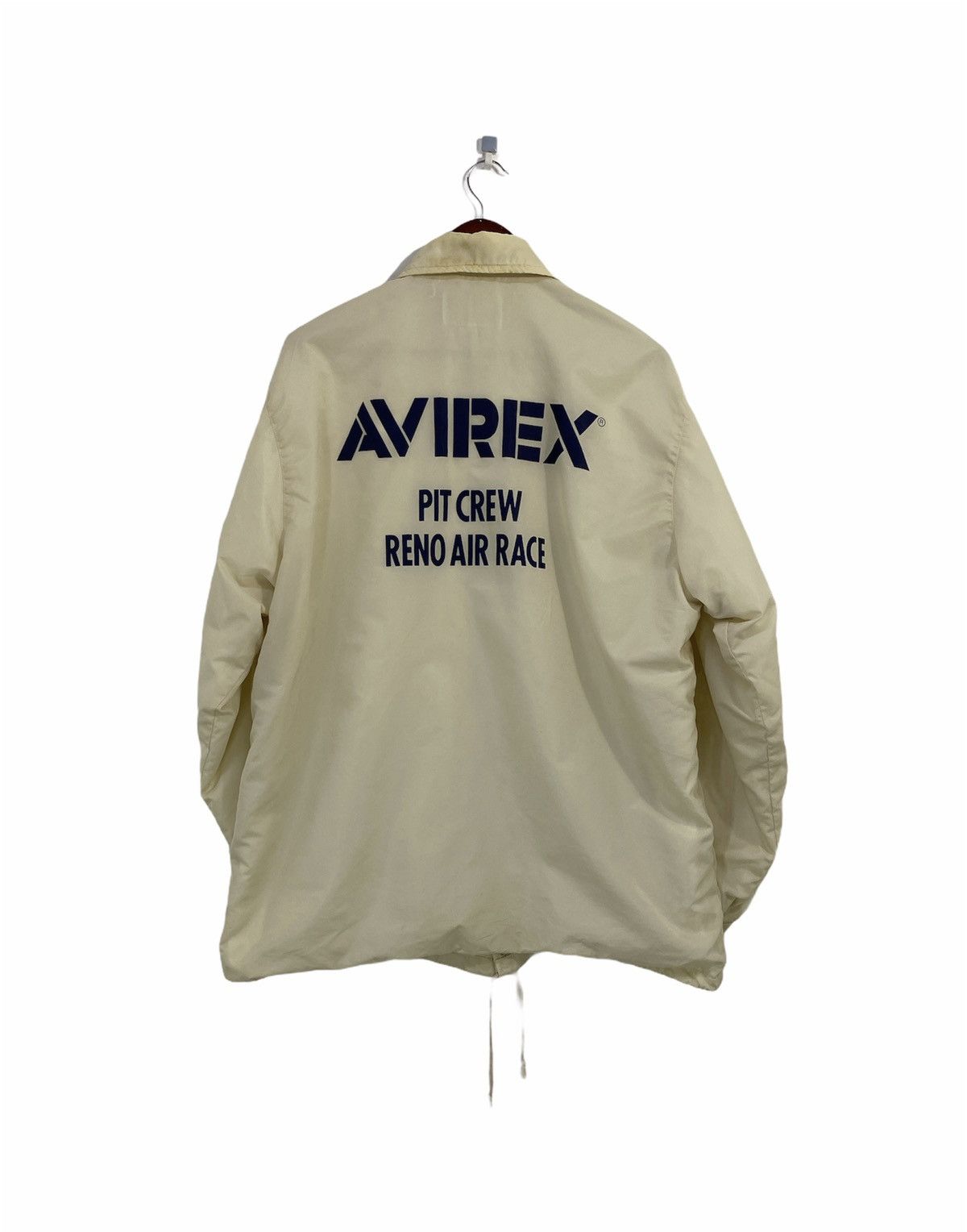Avirex Vintage Avirex Windbreaker Jacket Pit Crew Reno Air Race Size US L / EU 52-54 / 3 - 1 Thumbnail