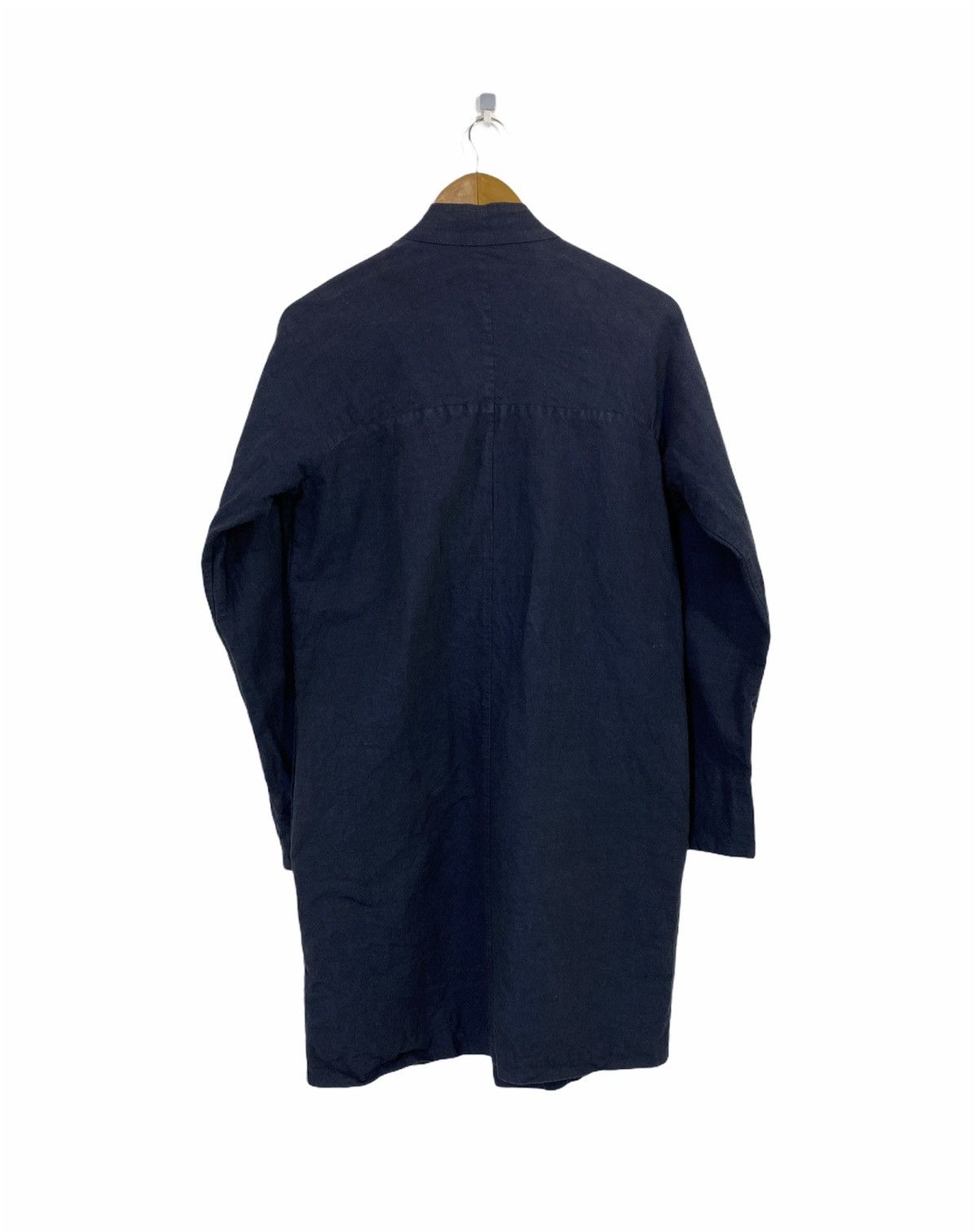 Indigo MITTAN Japanese Noragi Kimono indigo / Cardigan Rare Design Size US M / EU 48-50 / 2 - 2 Thumbnail