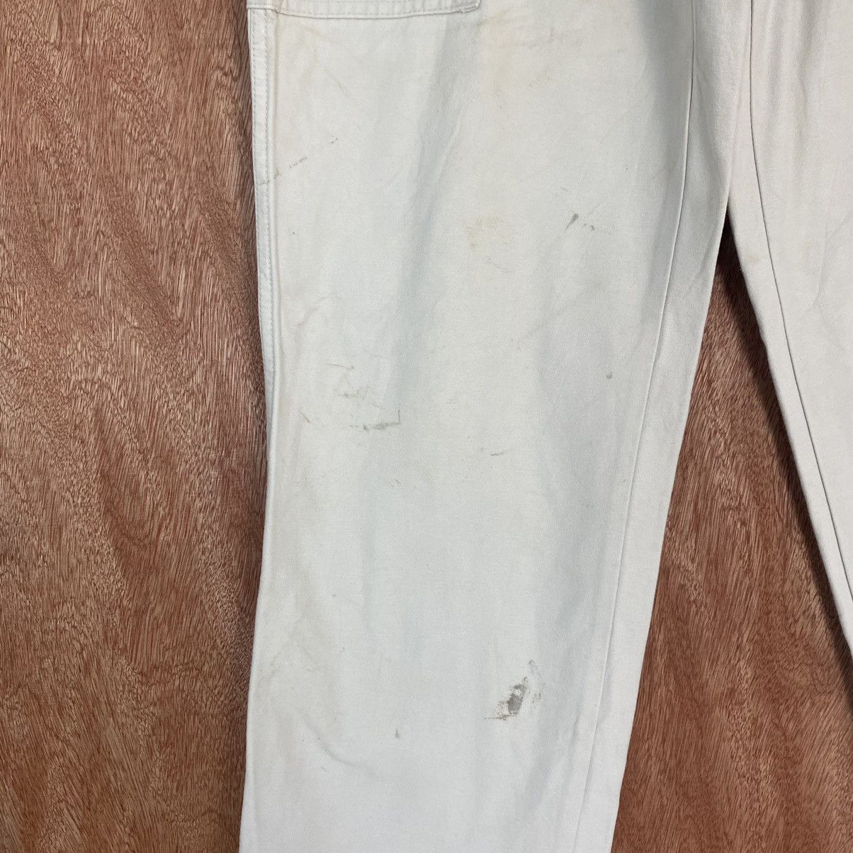 Japanese Brand DLL Grancisco WHite Multipocket Cargo Pants #1901 Size US 28 / EU 44 - 7 Thumbnail