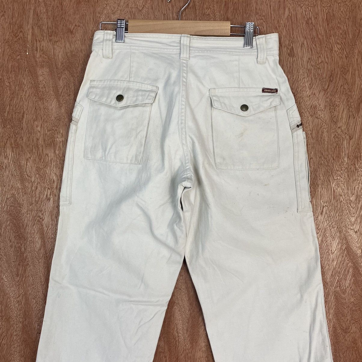 Japanese Brand DLL Grancisco WHite Multipocket Cargo Pants #1901 Size US 28 / EU 44 - 11 Thumbnail