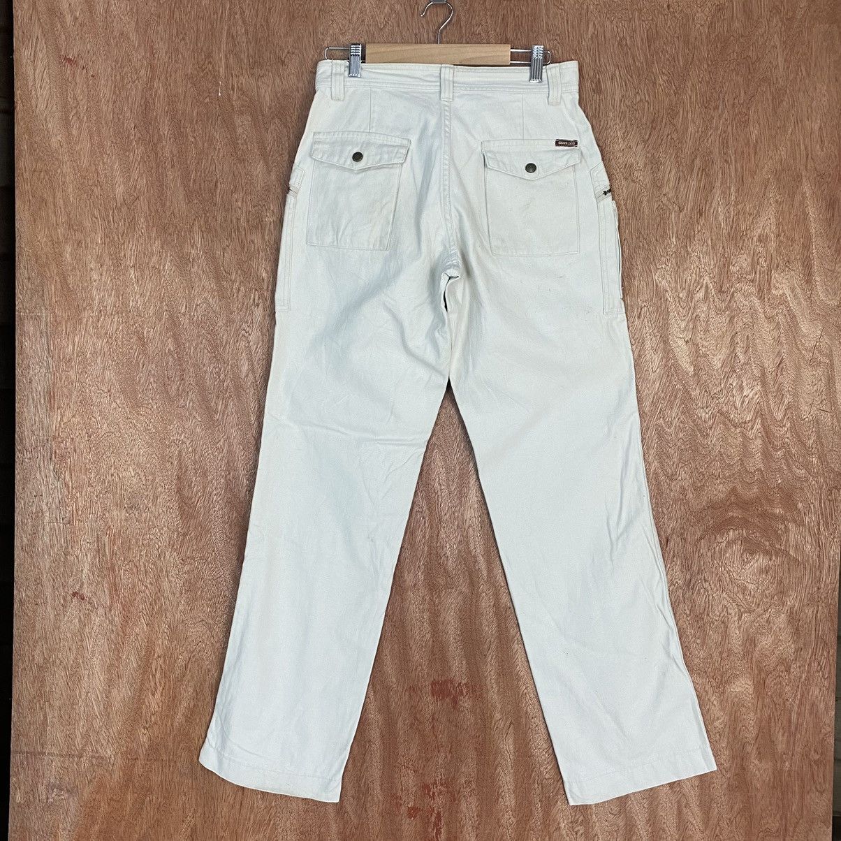 Japanese Brand DLL Grancisco WHite Multipocket Cargo Pants #1901 Size US 28 / EU 44 - 10 Thumbnail