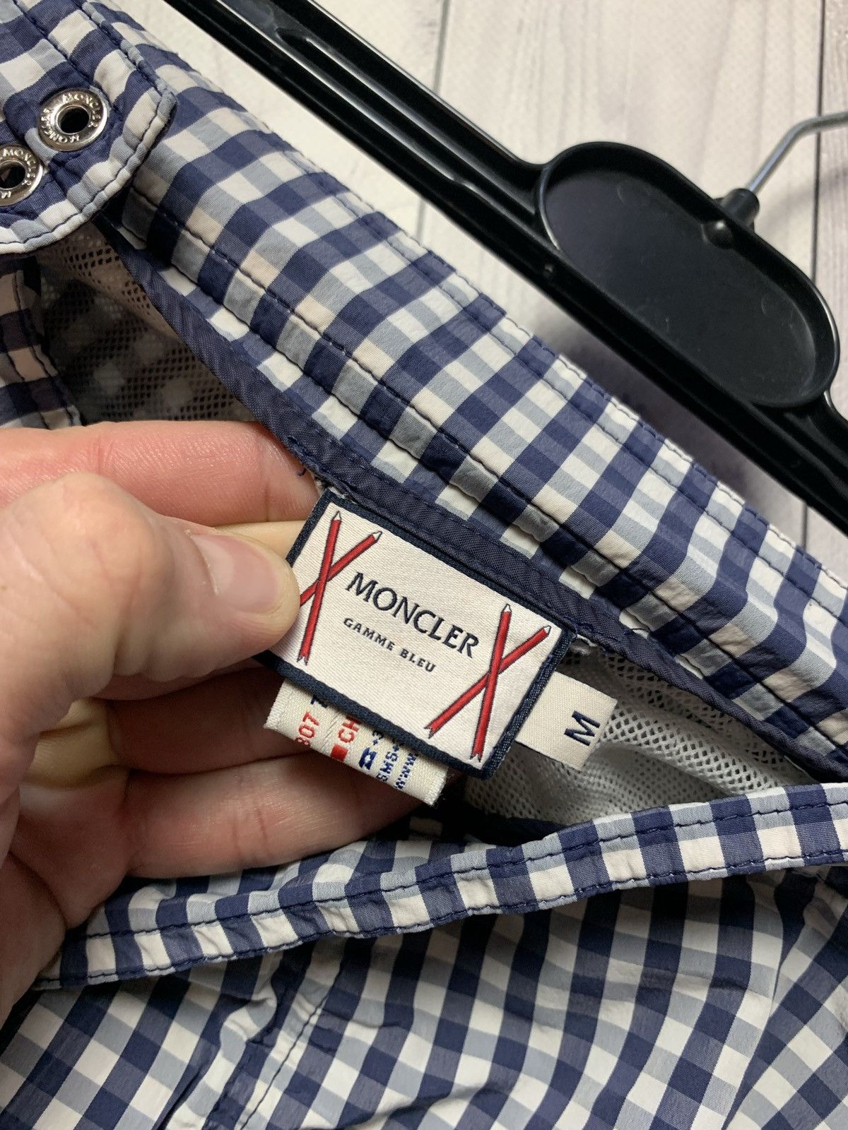 Moncler Moncler Short logo plaid size M Size US 32 / EU 48 - 5 Thumbnail