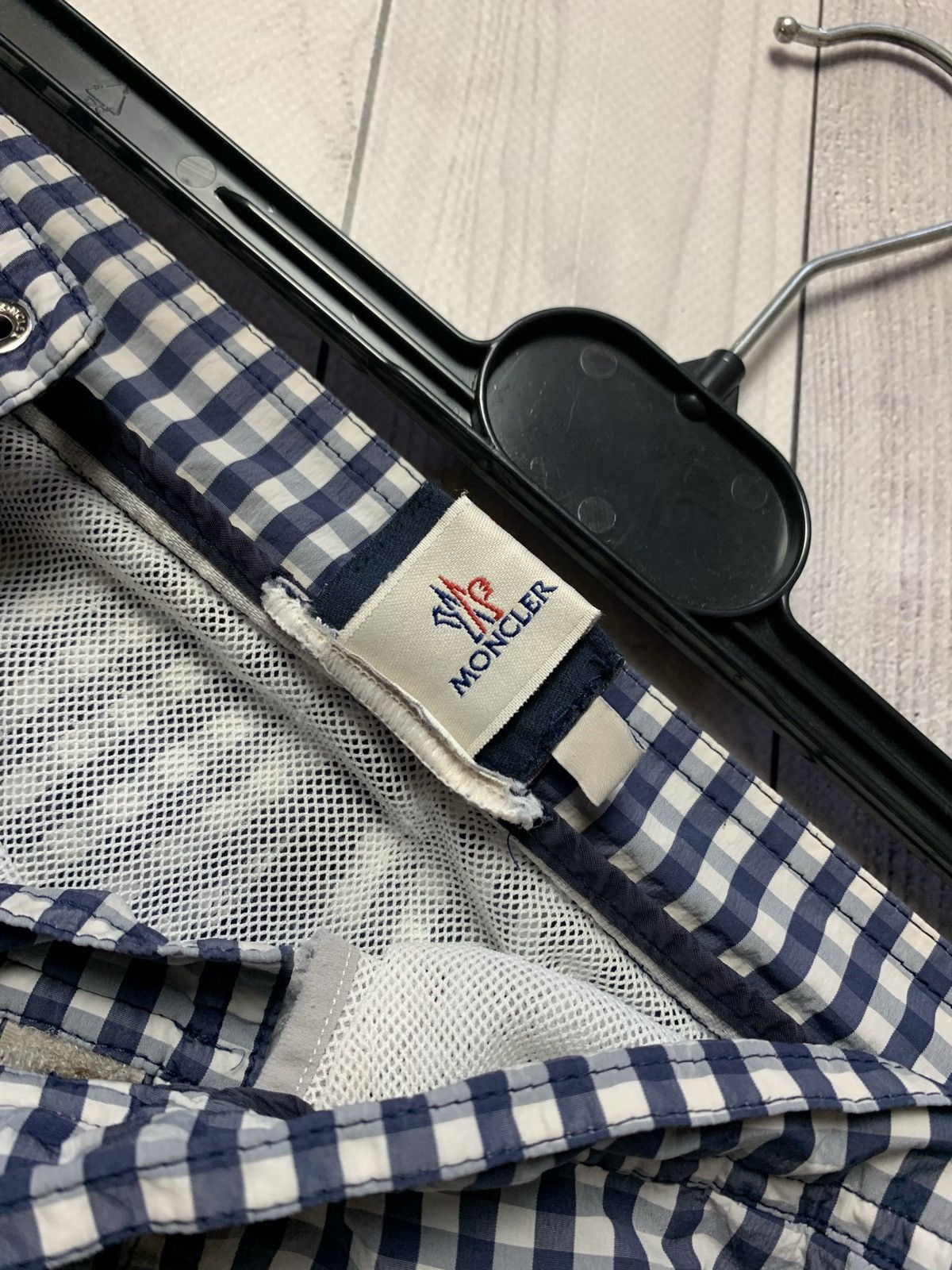 Moncler Moncler Short logo plaid size M Size US 32 / EU 48 - 7 Thumbnail
