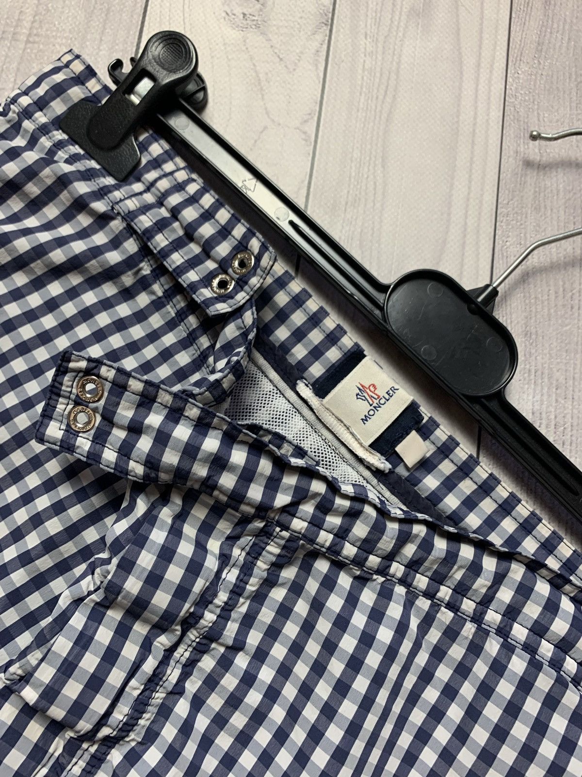 Moncler Moncler Short logo plaid size M Size US 32 / EU 48 - 3 Thumbnail