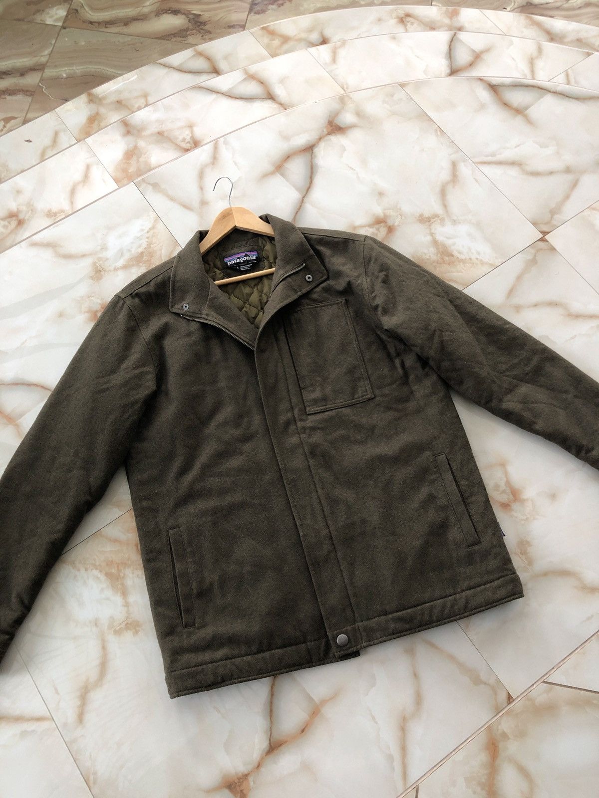 Patagonia Patagonia Full Zip Wool Coat Size US L / EU 52-54 / 3 - 3 Thumbnail