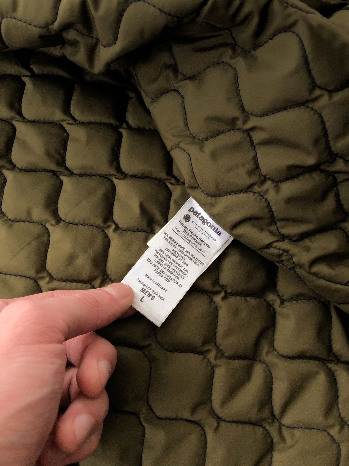 Patagonia Patagonia Full Zip Wool Coat Size US L / EU 52-54 / 3 - 7 Thumbnail