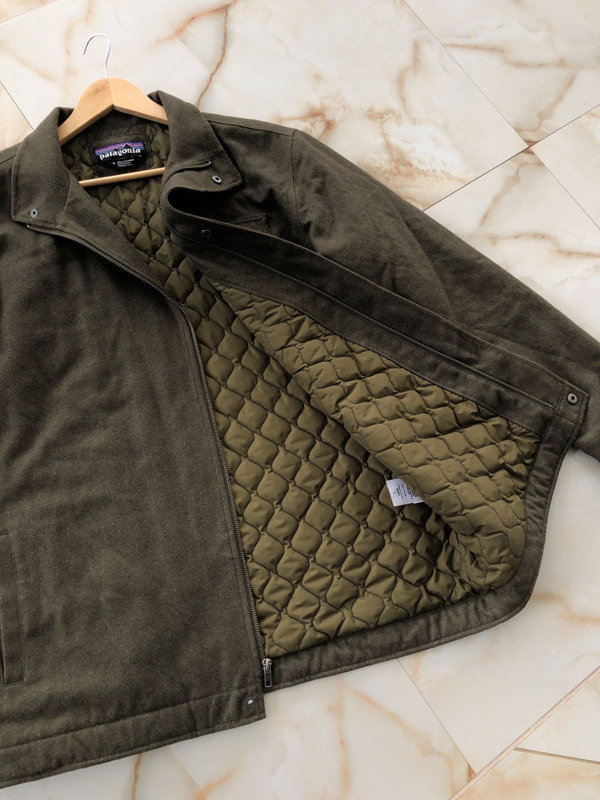 Patagonia Patagonia Full Zip Wool Coat Size US L / EU 52-54 / 3 - 6 Thumbnail